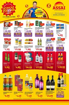 Pré-Visualização do folheto "Assaí Atacadista ofertas - RJ" da loja Assaí Atacadista válido a partir de 03/08/2026