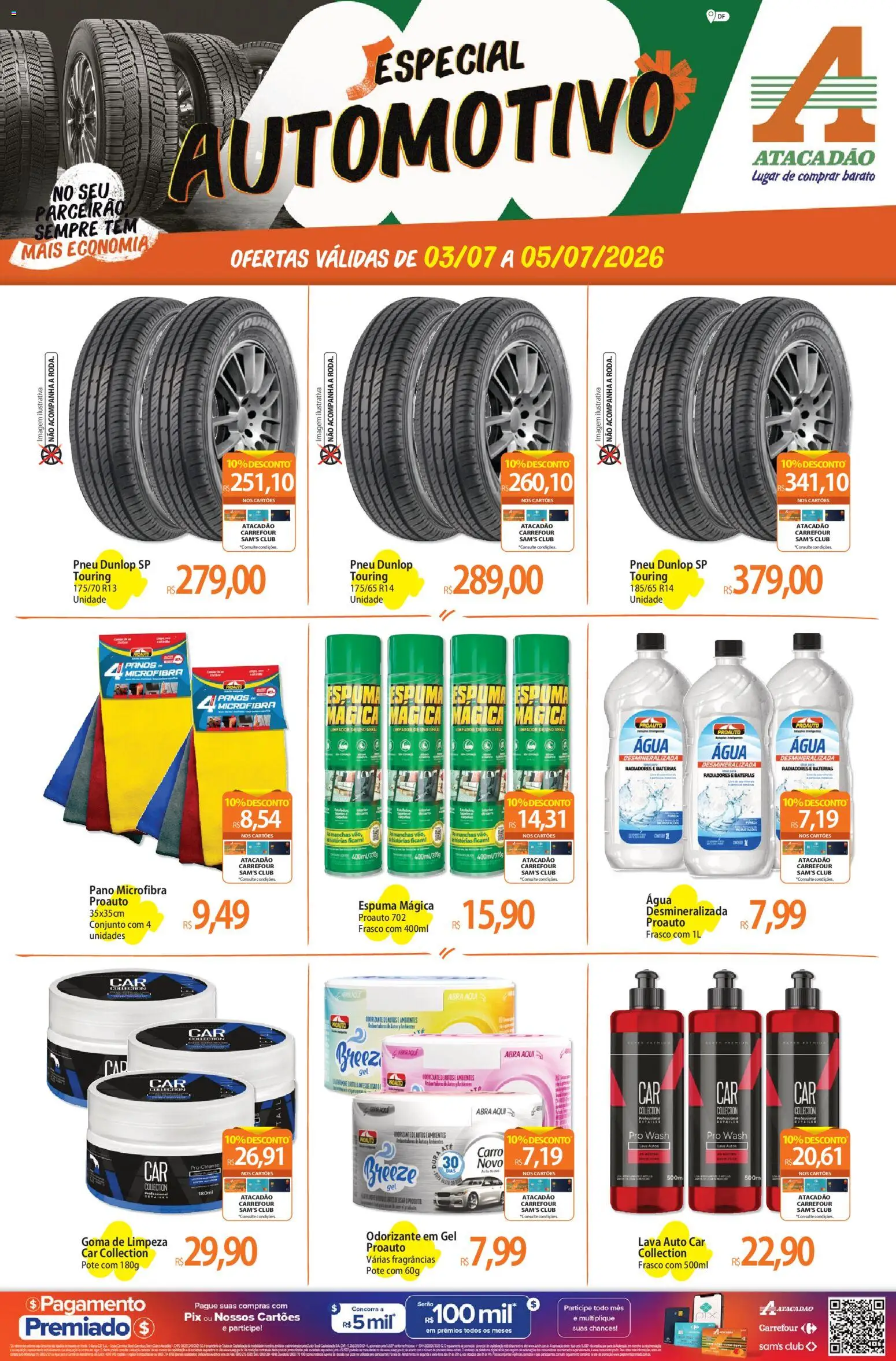 Pré-Visualização do folheto "Atacadão ofertas - DF" da loja Atacadão válido a partir de 03/07/2026