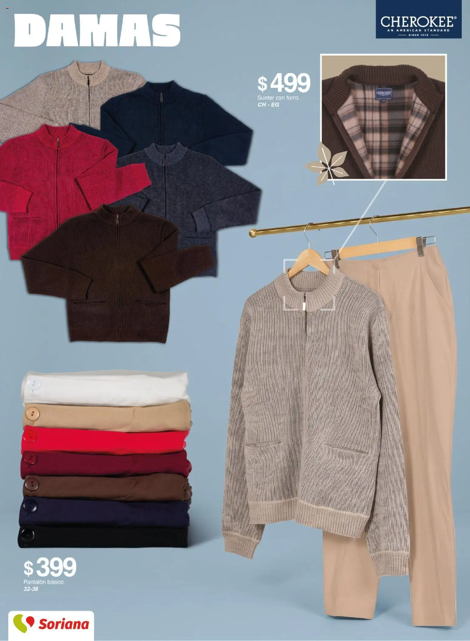 Vista previa las ofertas de la tienda Soriana - Soriana catálogo otoño invierno desde el 30/09/2026 - Suéter