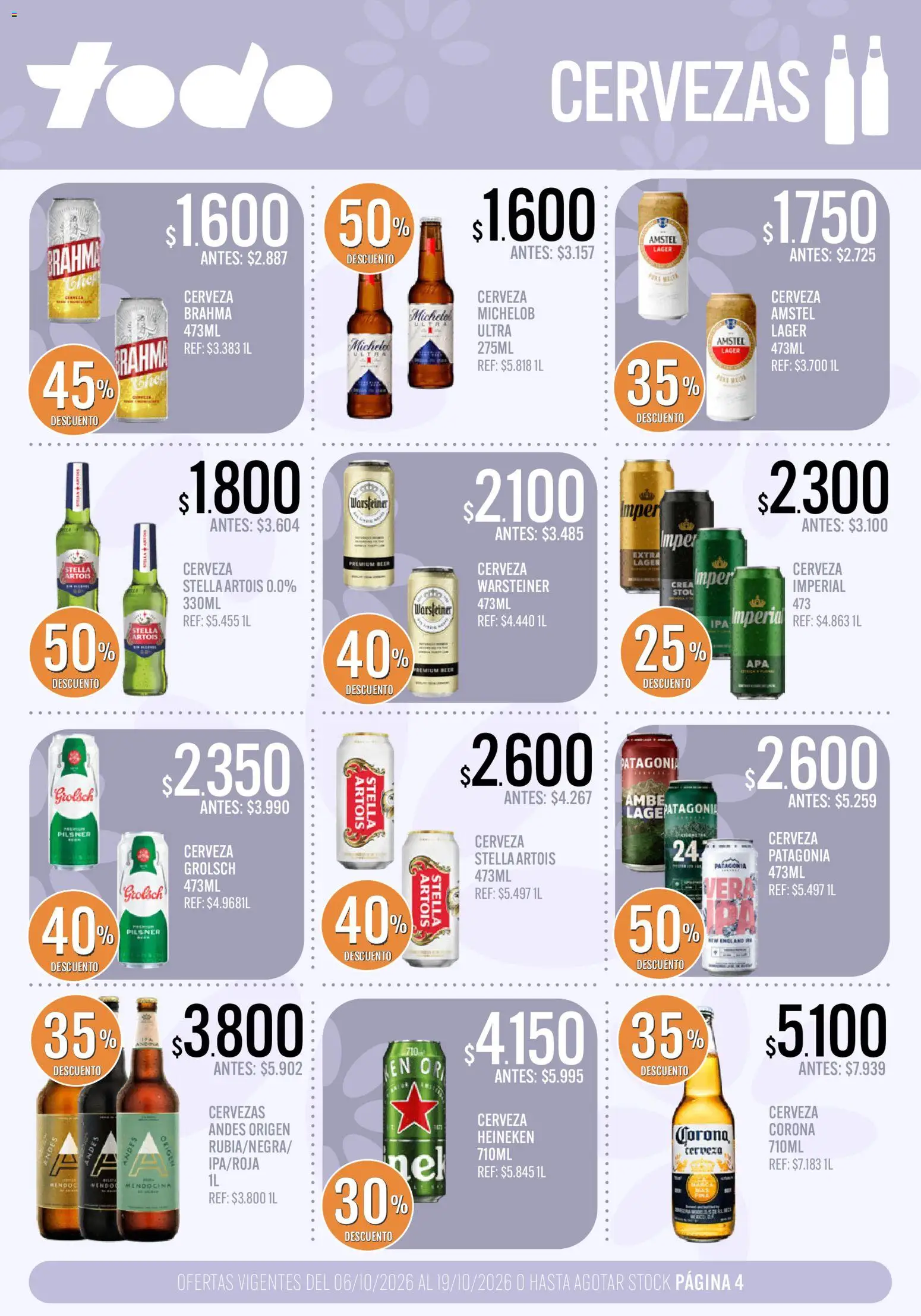 Vista previa del folleto de la tienda Supermercados TODO válido desde el 06/10/2026 