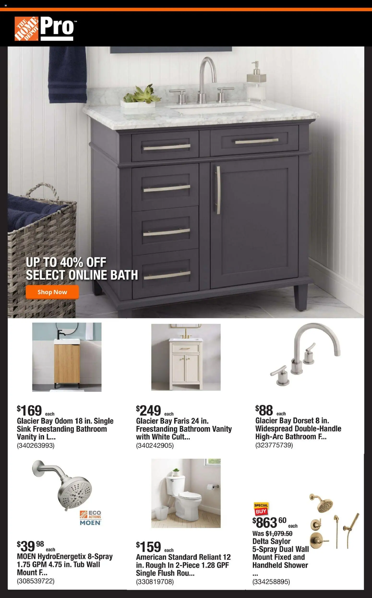 Ad Preview of Home Depot Home Depot Shop Pro Ad from 10/05/2026