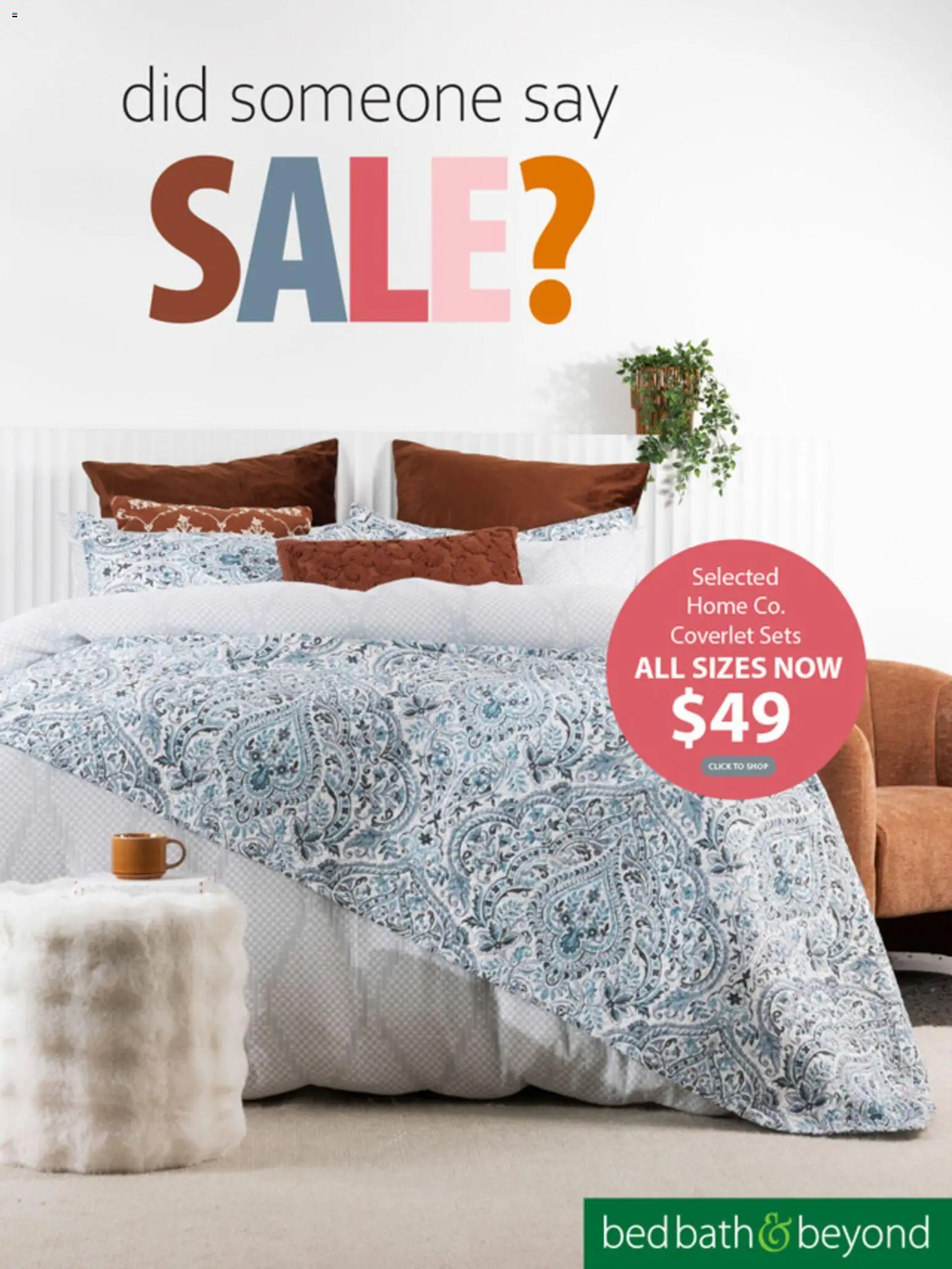 Preview of catalogue Bed Bath and Beyond catalogue from shop Bed Bath and Beyond valid 27 Jul 2026