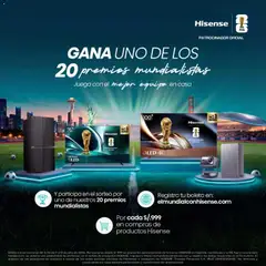 Vista previa de Oechsle - Hisense de la tienda Oechsle válido desde 06/04/2026