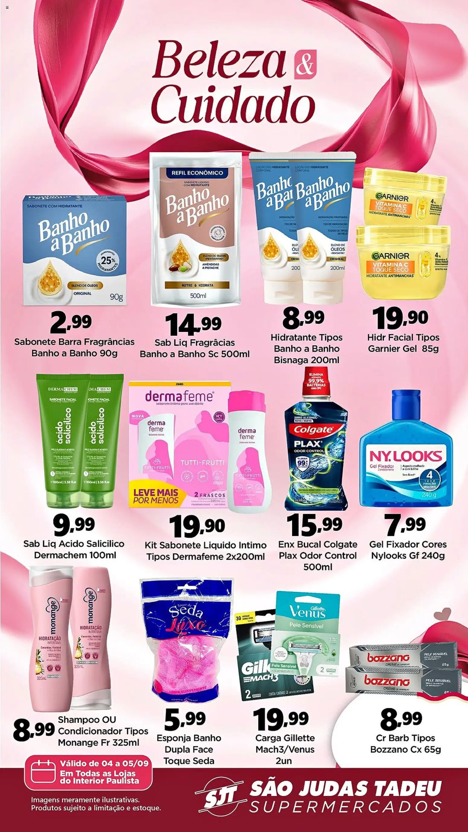 Pré-Visualização do folheto "São Judas Tadeu ofertas Beleza & Cuidado" da loja São Judas Tadeu válido a partir de 04/09/2026