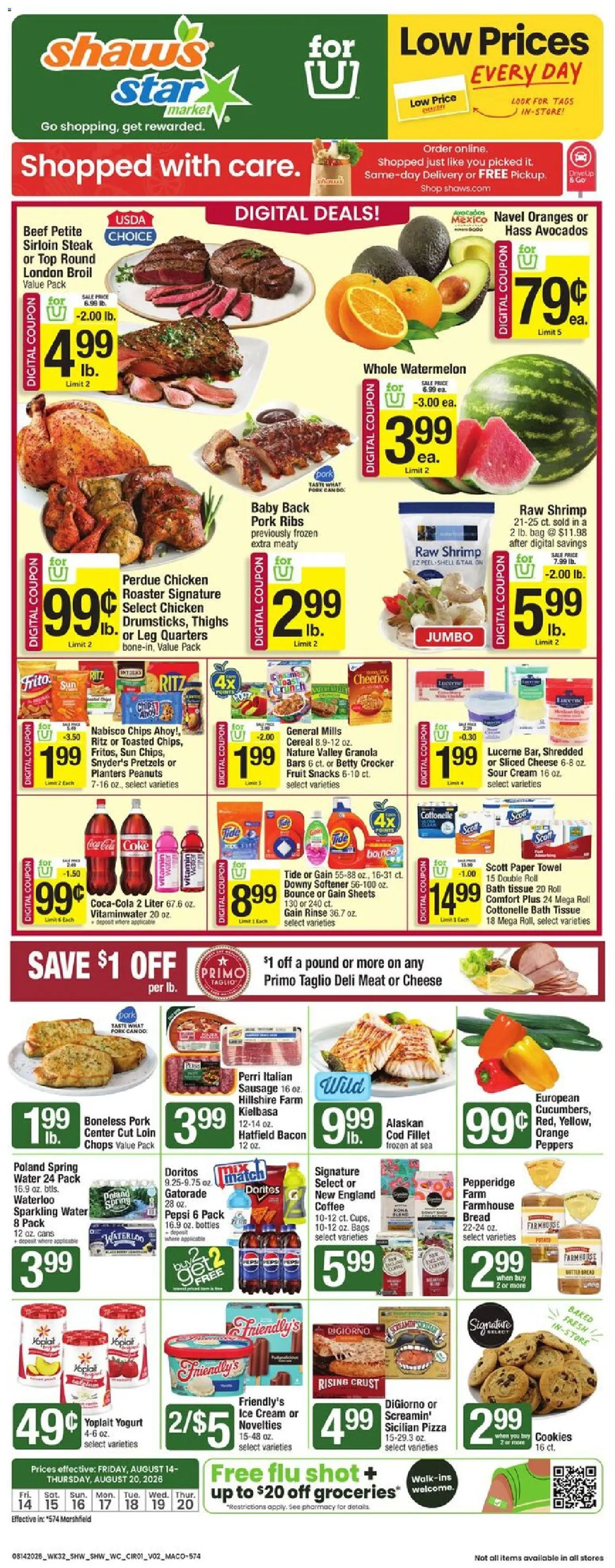 Ad Preview of Star Market Star Market Weekly Ad - MA from 08/14/2026