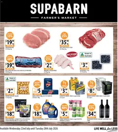 Preview of catalogue Supabarn catalogue from shop Supabarn valid 22/07/2026