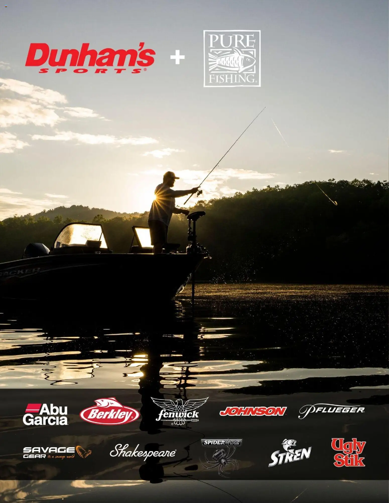 Ad Preview of Dunham's Sports Dunham's Sports Pure Fishing Guide from 05/07/2026