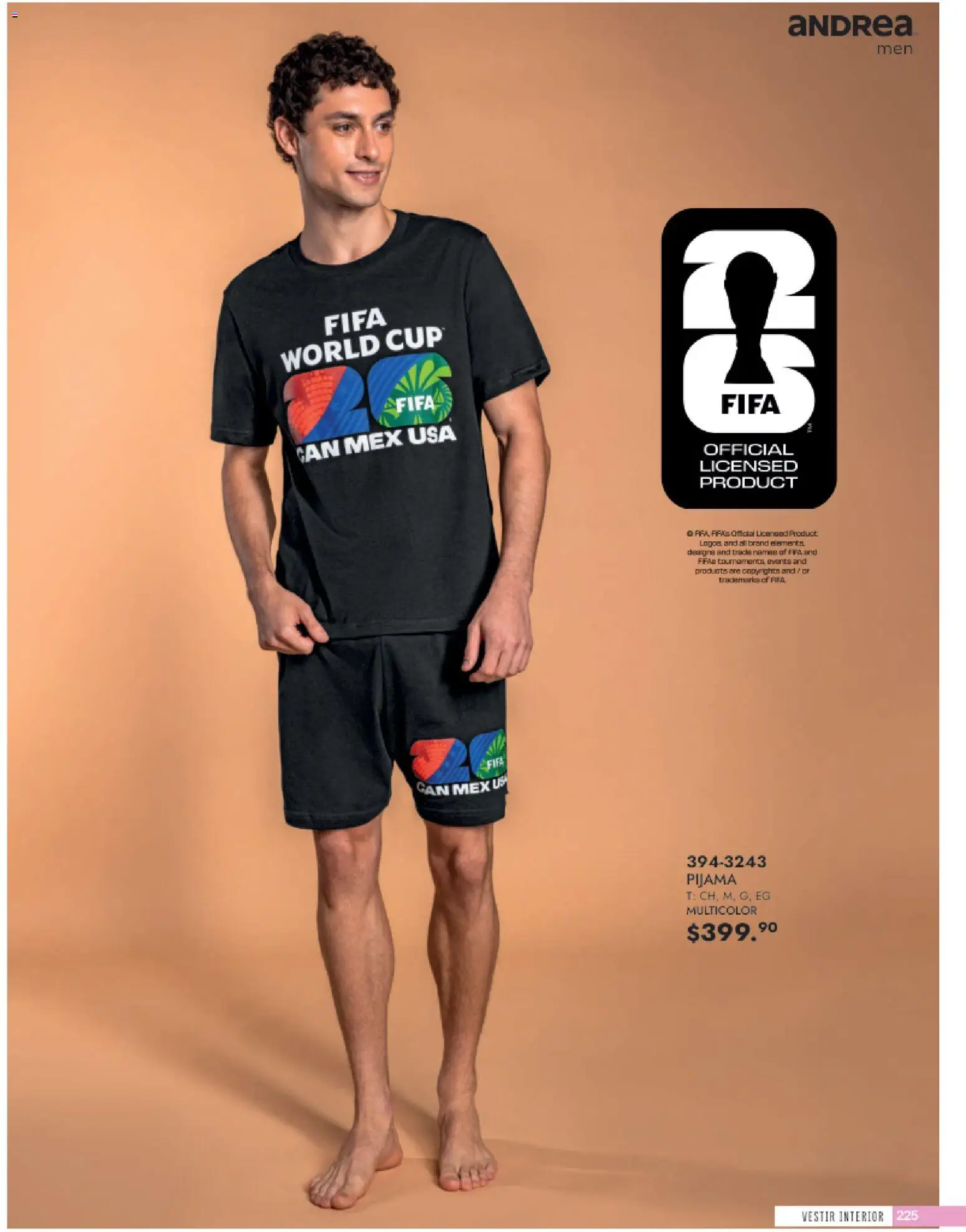 Vista previa las ofertas de la tienda Andrea - Andrea catálogo Vestir Caballero desde el 24/05/2026 - Pijama