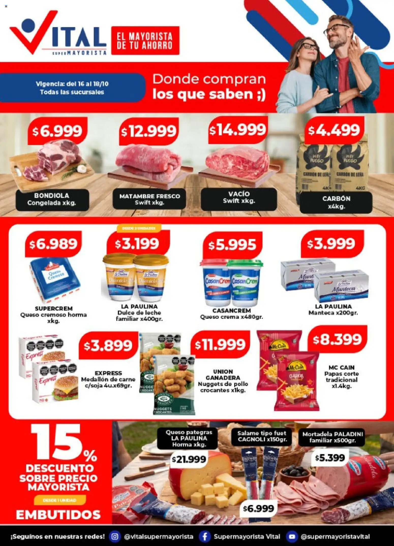 Vista previa del folleto de la tienda Vital válido desde el 16/10/2026 