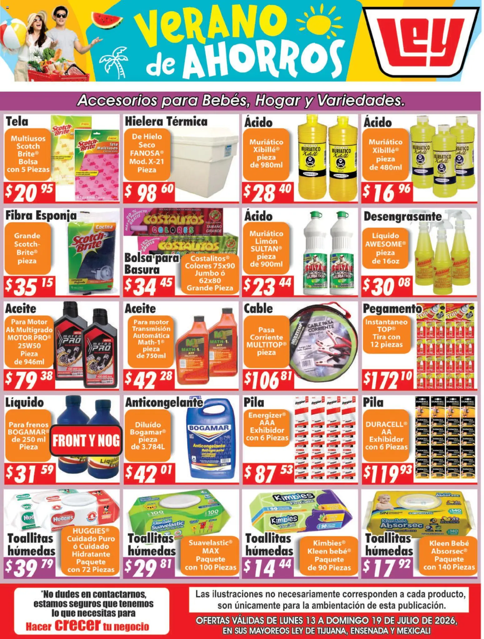 Vista previa las ofertas de la tienda Casa Ley - Casa Ley folleto Frontera desde el 13/07/2026 