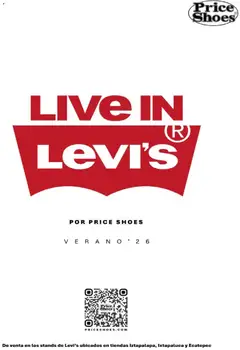 Vista previa las ofertas de la tienda Price Shoes - Price Shoes catálogo Live in Levi's desde el 11/06/2026 