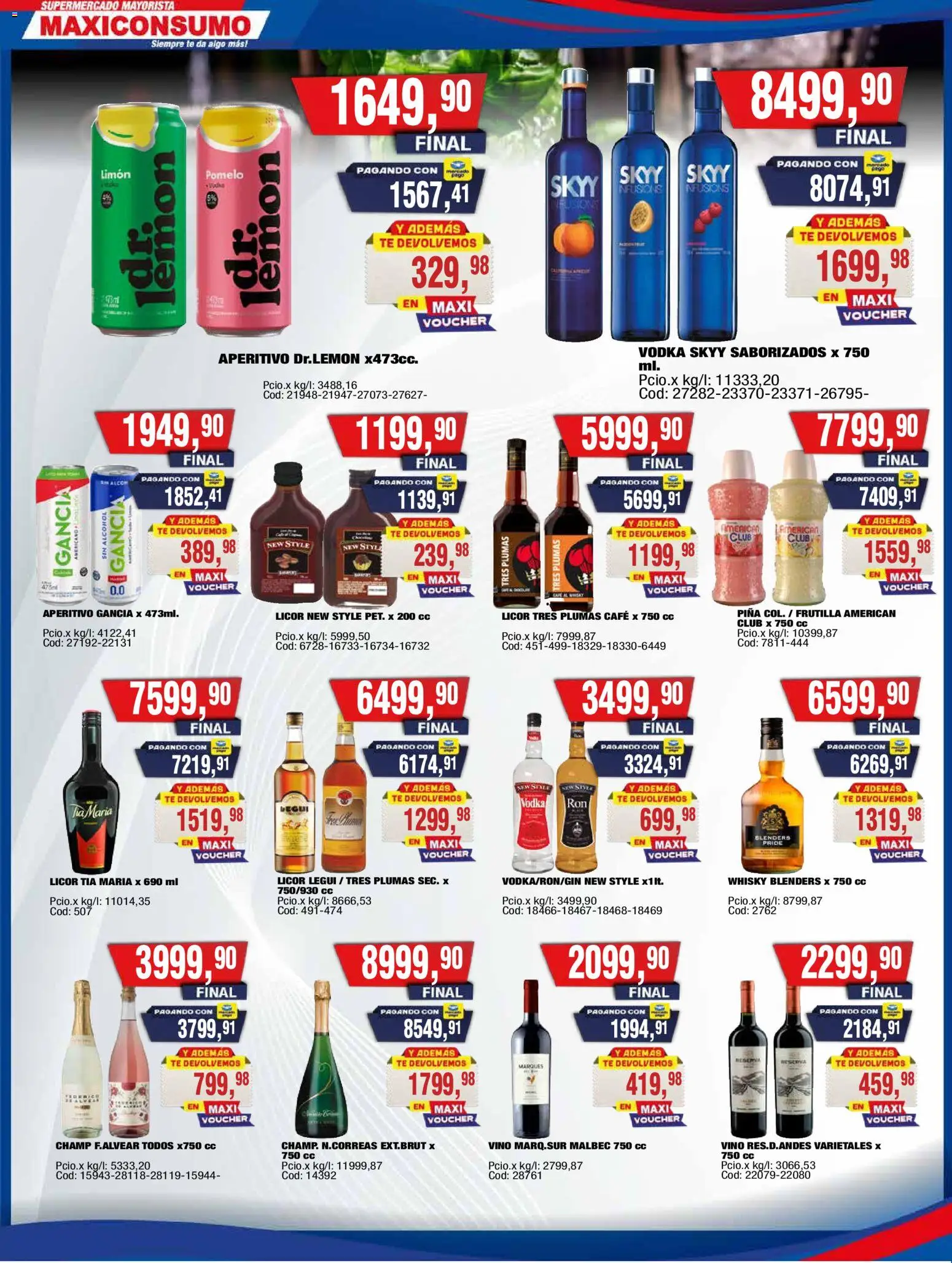 Vista previa del folleto de la tienda Maxiconsumo válido desde el 21/09/2026 