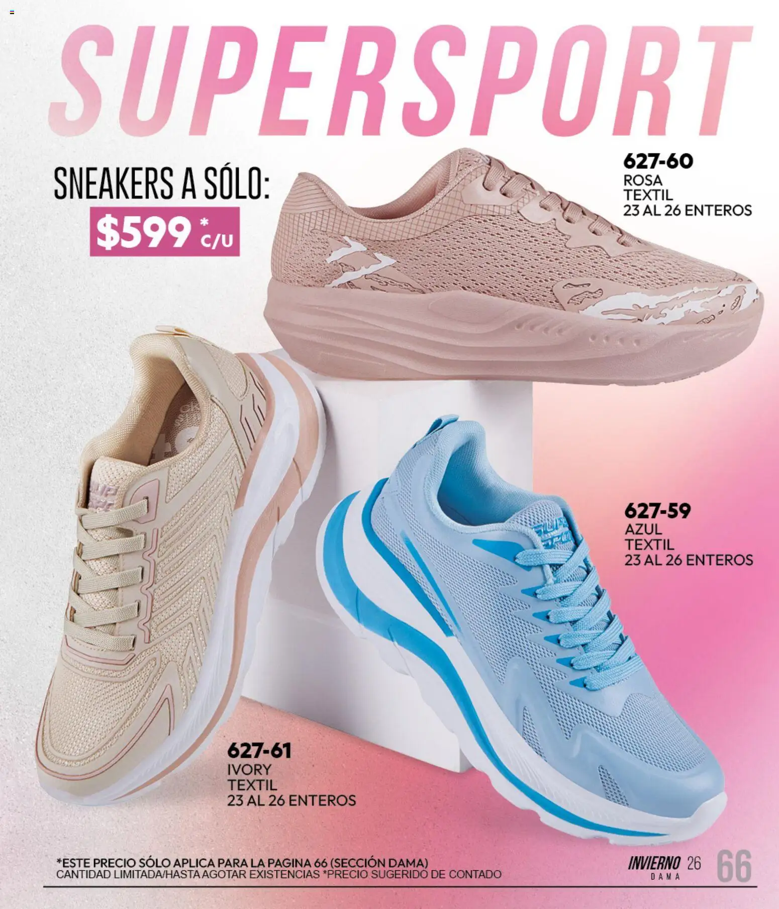 Vista previa las ofertas de la tienda Cklass - Cklass catálogo Sportbrands Dama Invierno desde el 11/09/2026 