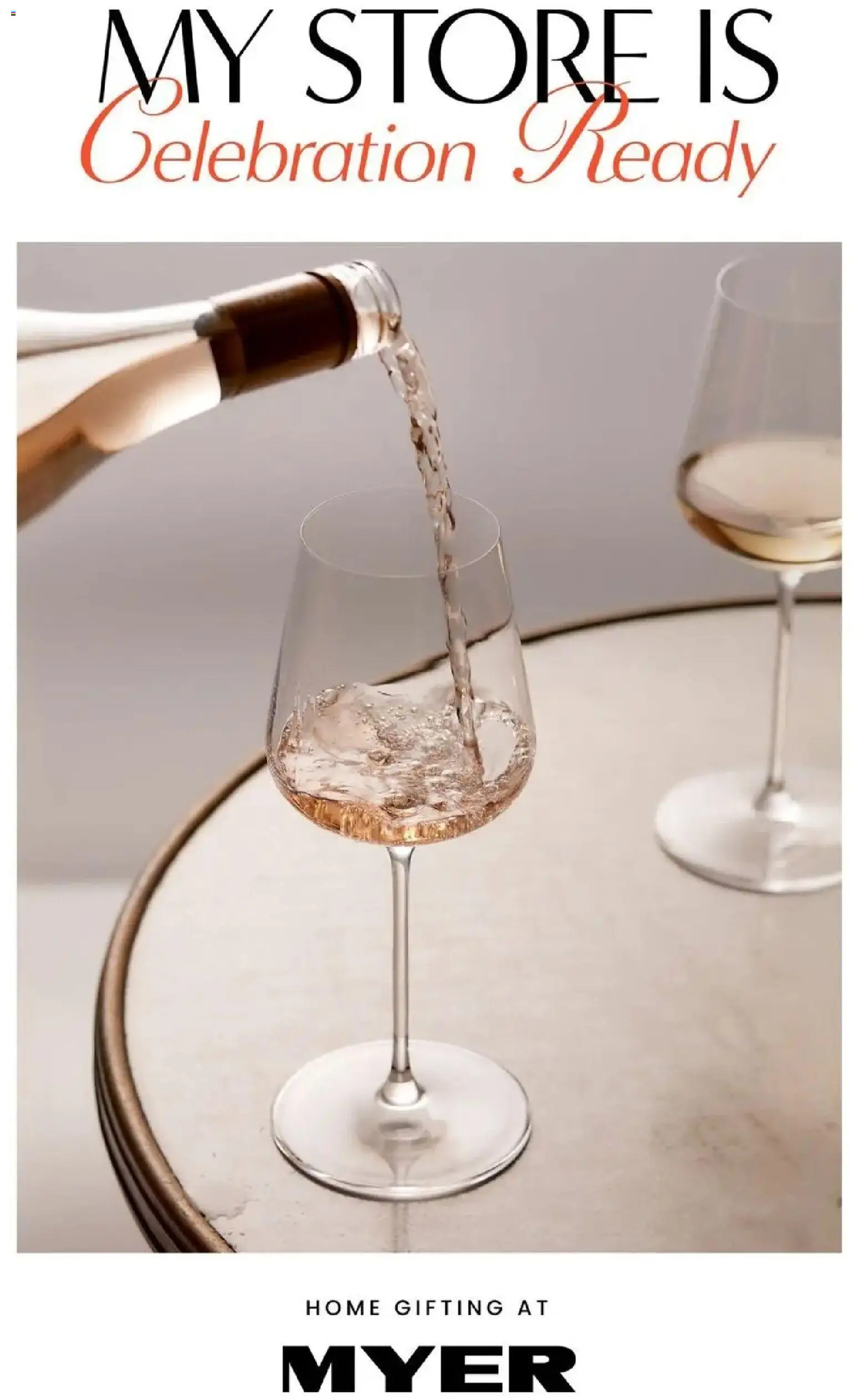 Preview of catalogue Home gifting at Myer from shop Myer valid 08/10/2026