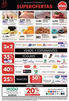 Vista previa del folleto de la tienda Disco válido desde el 11/09/2026 