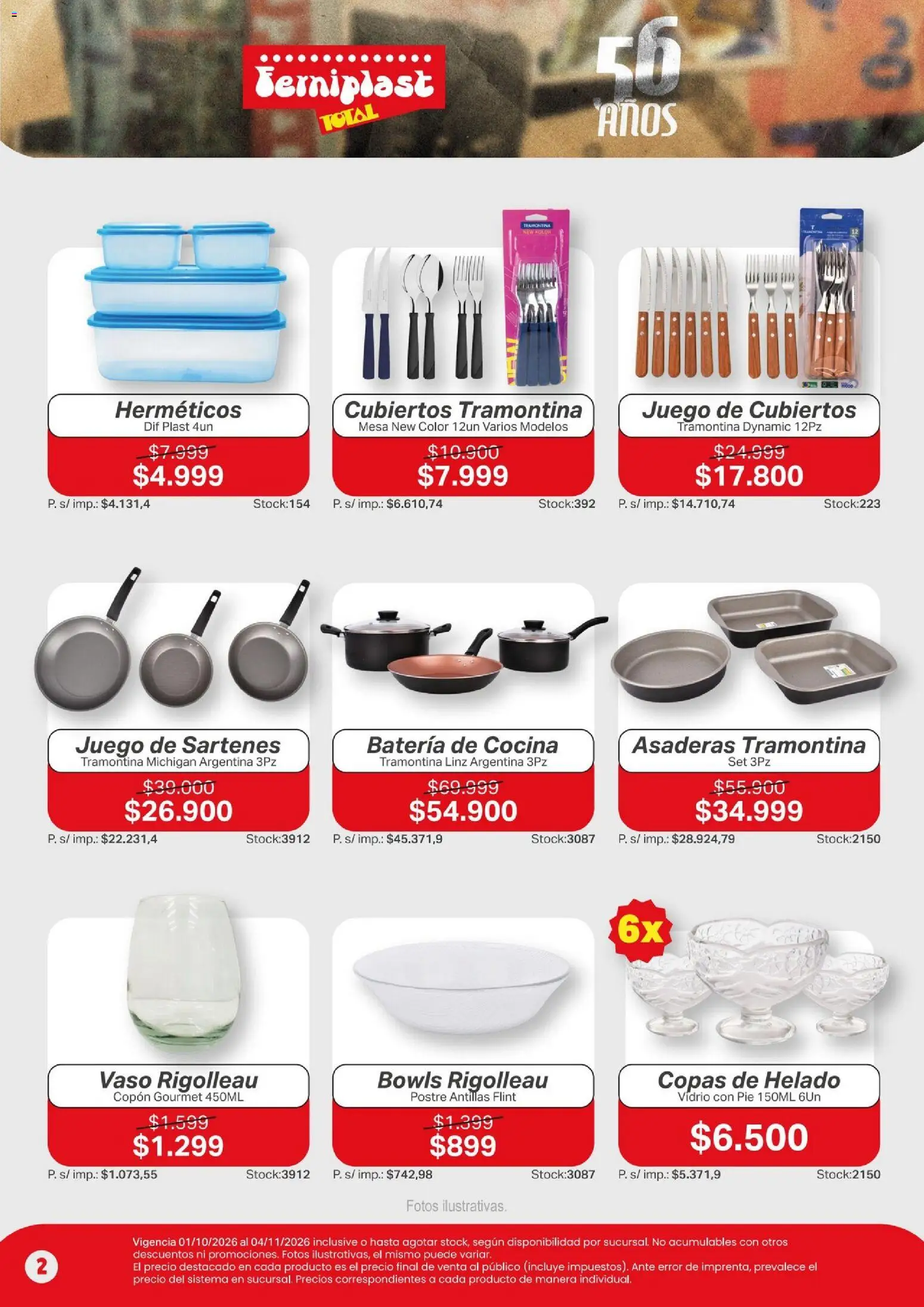 Vista previa del folleto de la tienda Ferniplast válido desde el 22/10/2026 