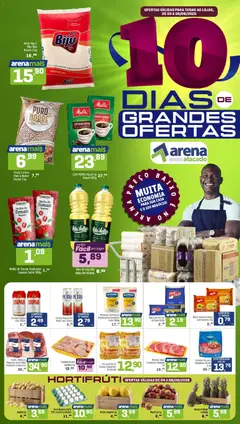 Pré-Visualização do folheto "Arena Atacado - Ofertas da semana" da loja Arena Atacado válido a partir de 03/08/2026