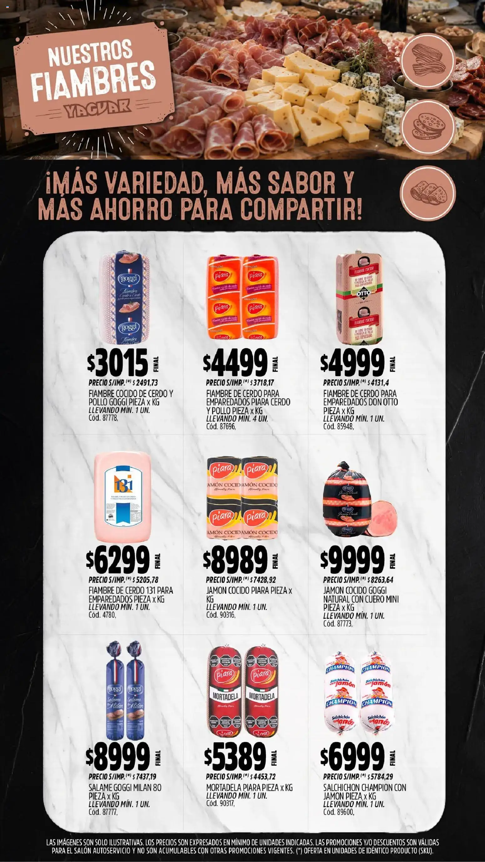 Vista previa del folleto de la tienda Yaguar válido desde el 31/08/2026 