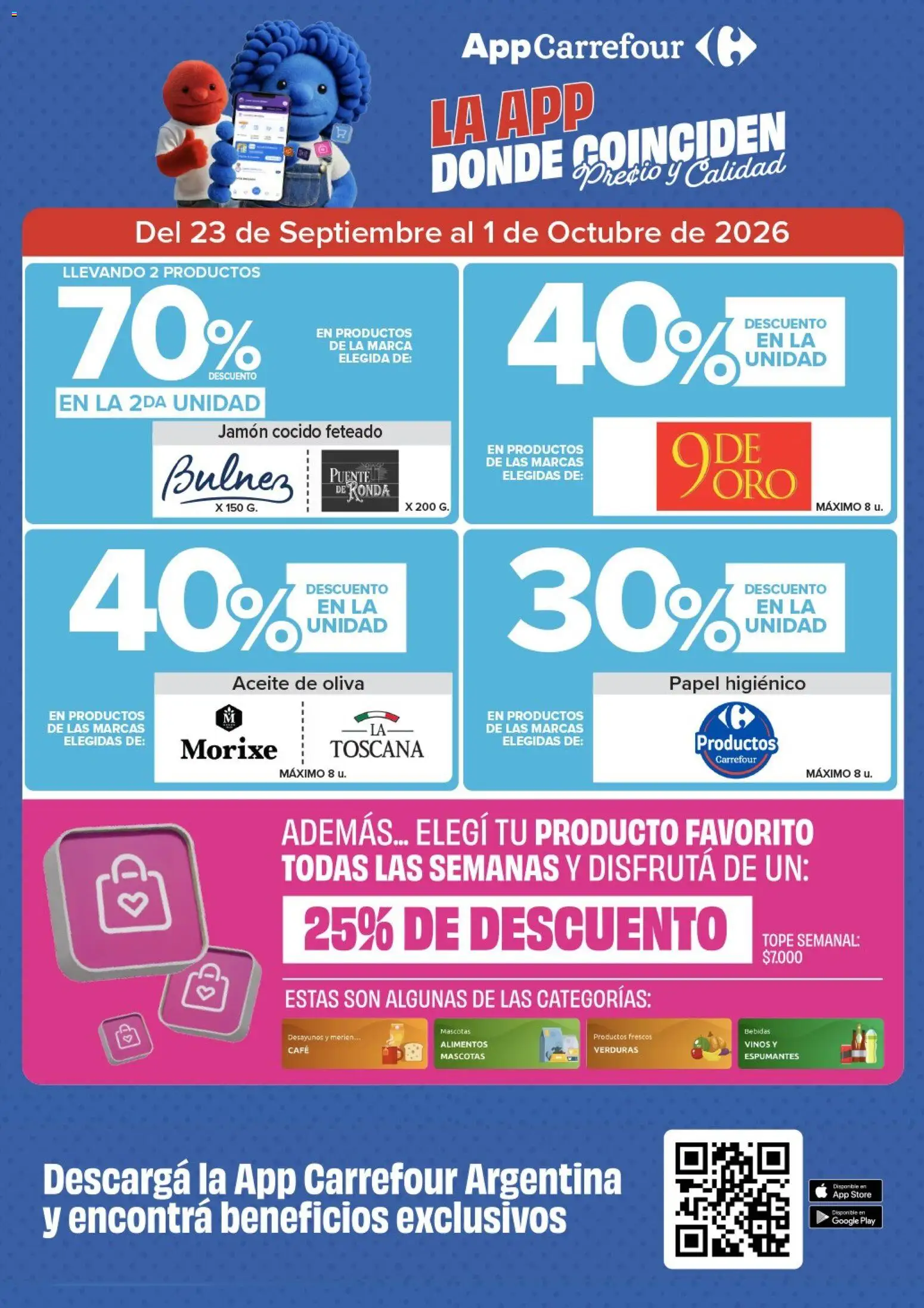 Vista previa del folleto de la tienda Carrefour válido desde el 23/09/2026 