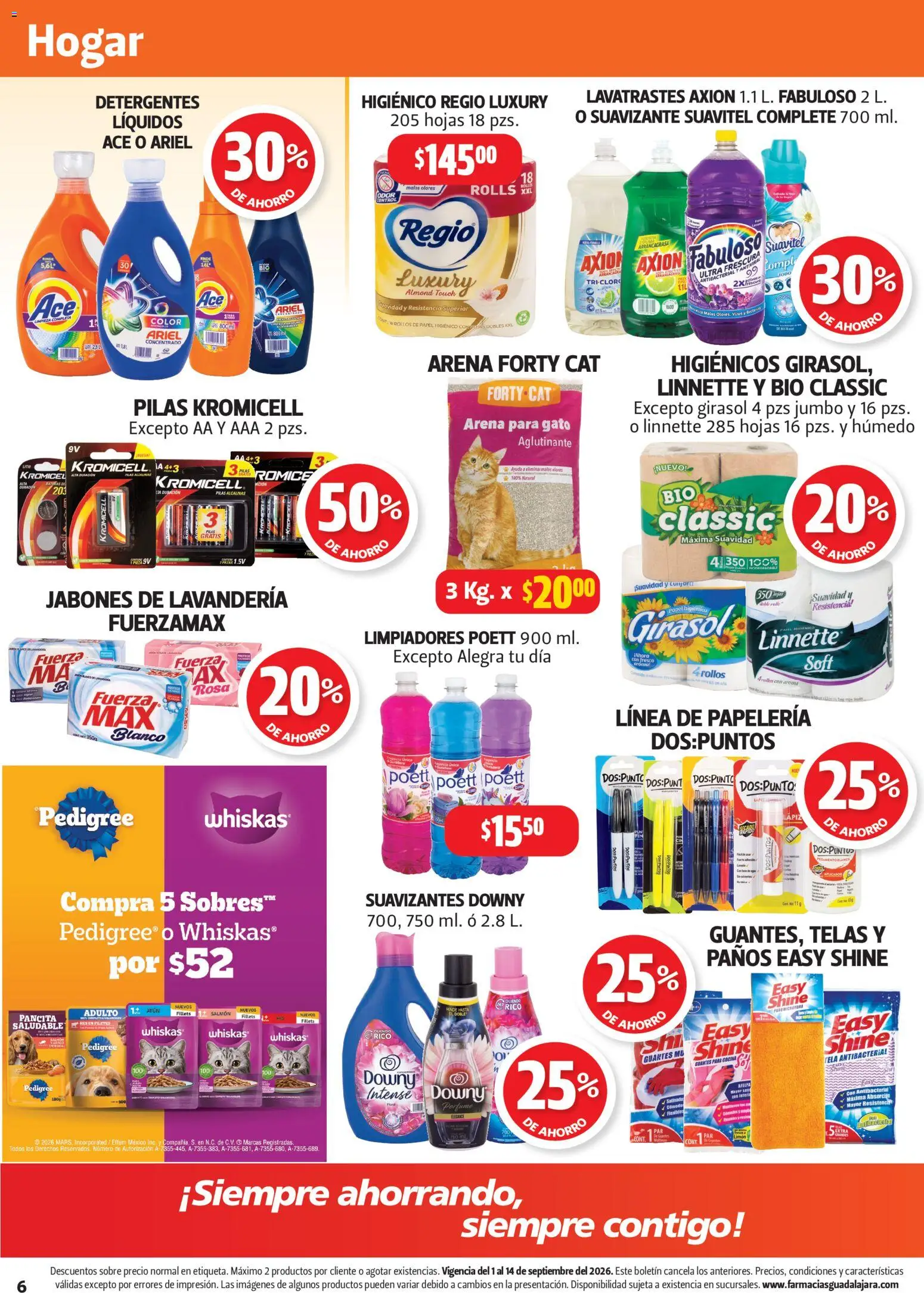Vista previa las ofertas de la tienda Farmacia Guadalajara - Farmacia Guadalajara catálogo desde el 01/09/2026 