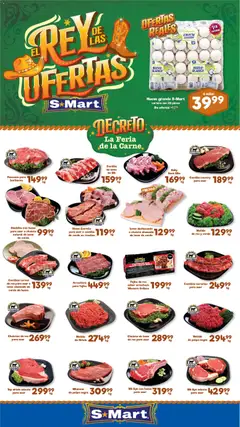 Vista previa las ofertas de la tienda S-Mart - S-Mart folleto Ofertas de feria Juárez desde el 12/06/2026 