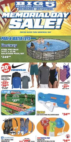 Ad Preview of Big 5 Sporting Goods Big 5 Sporting Goods Weekly Ad from 05/15/2026