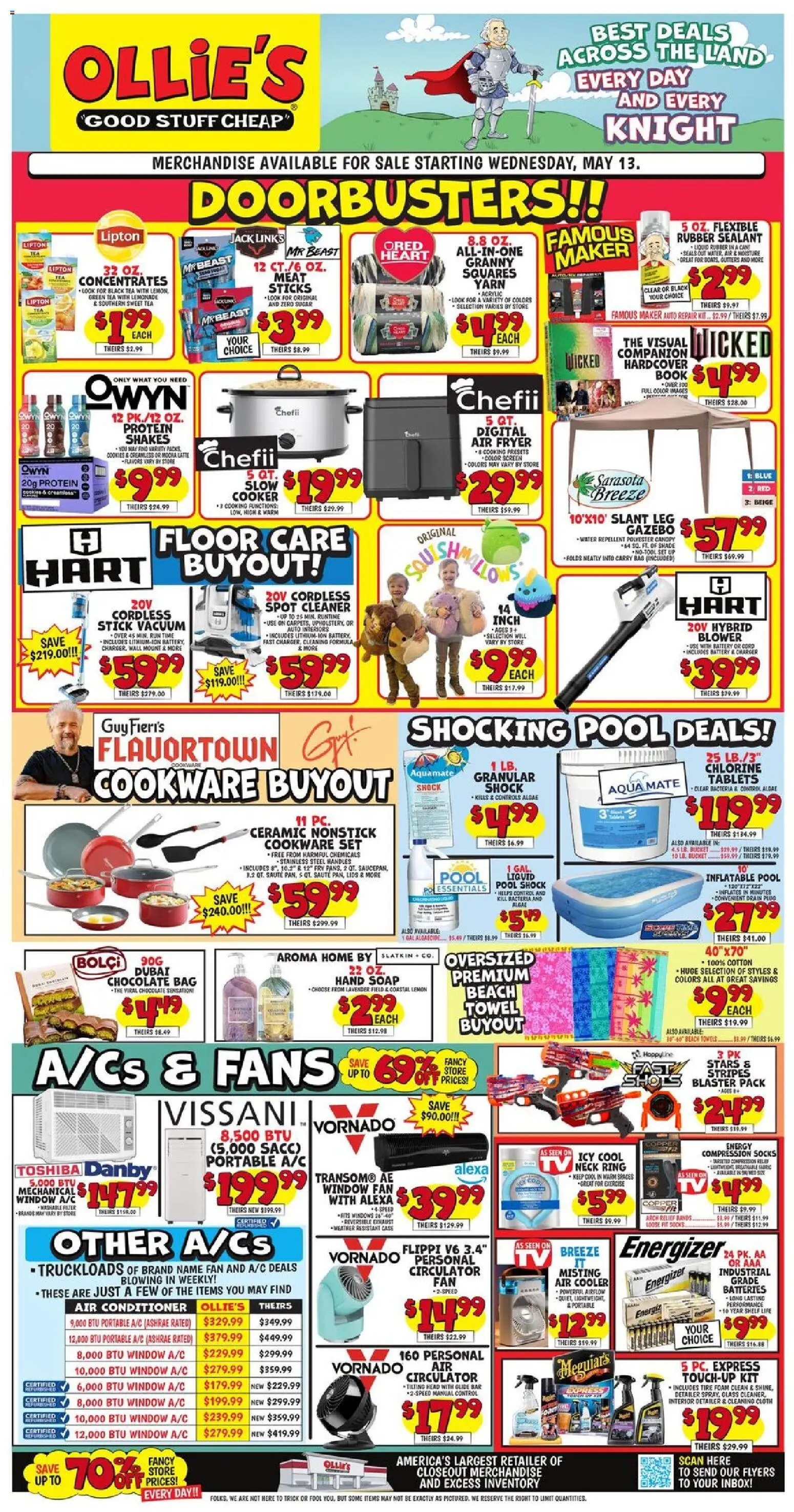 Ad Preview of Ollie's Ollie's Weekly Ad from 05/13/2026