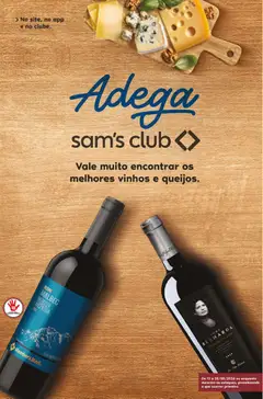 Pré-Visualização do folheto "Sam's Club ofertas Adega" da loja Sam's Club válido a partir de 12/05/2026