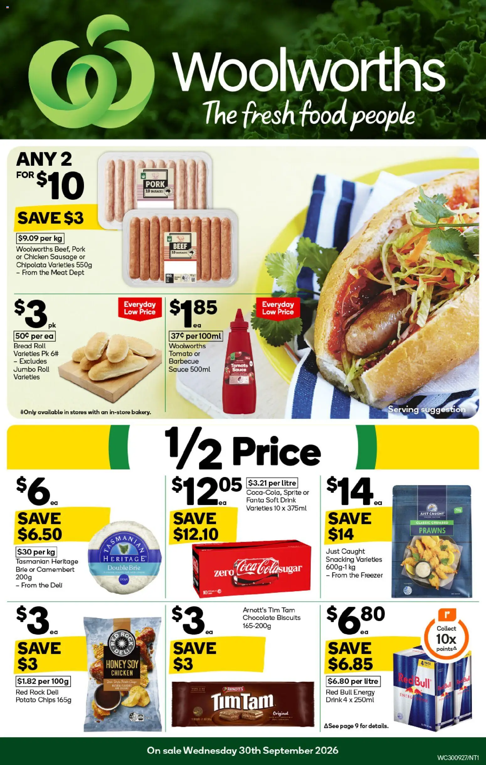 Preview of catalogue Woolworths catalogue NT from shop Woolworths valid 30/09/2026