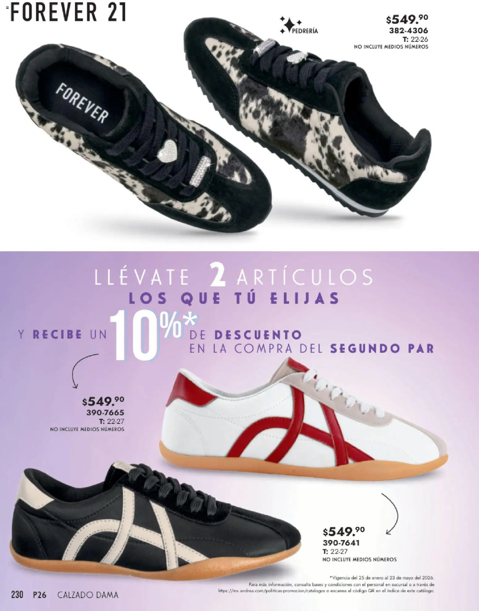 Vista previa las ofertas de la tienda Andrea - Catálogo Calzado Dama desde el 25/01/2026 