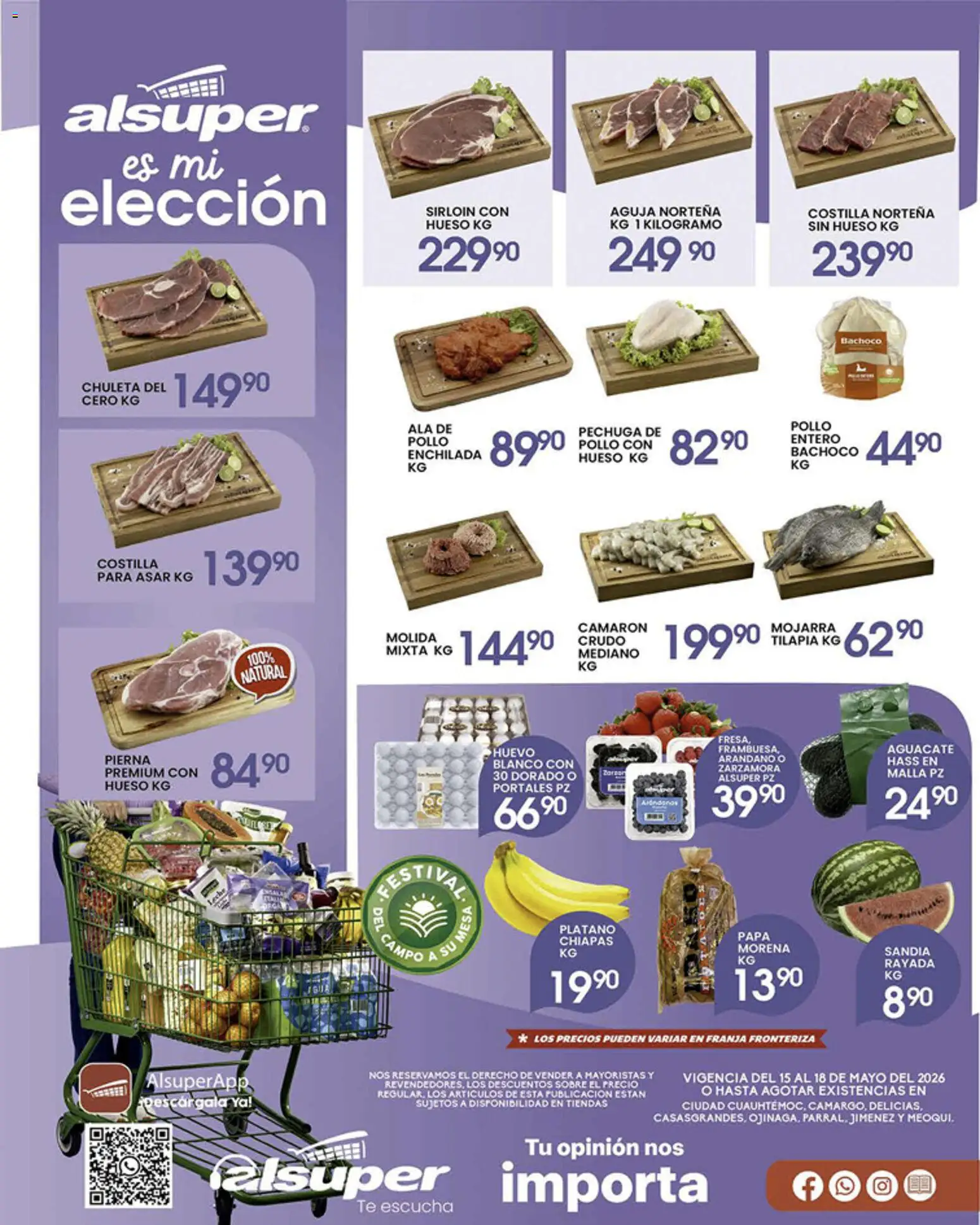 Vista previa las ofertas de la tienda Alsuper - Alsuper folleto desde el 15/05/2026 