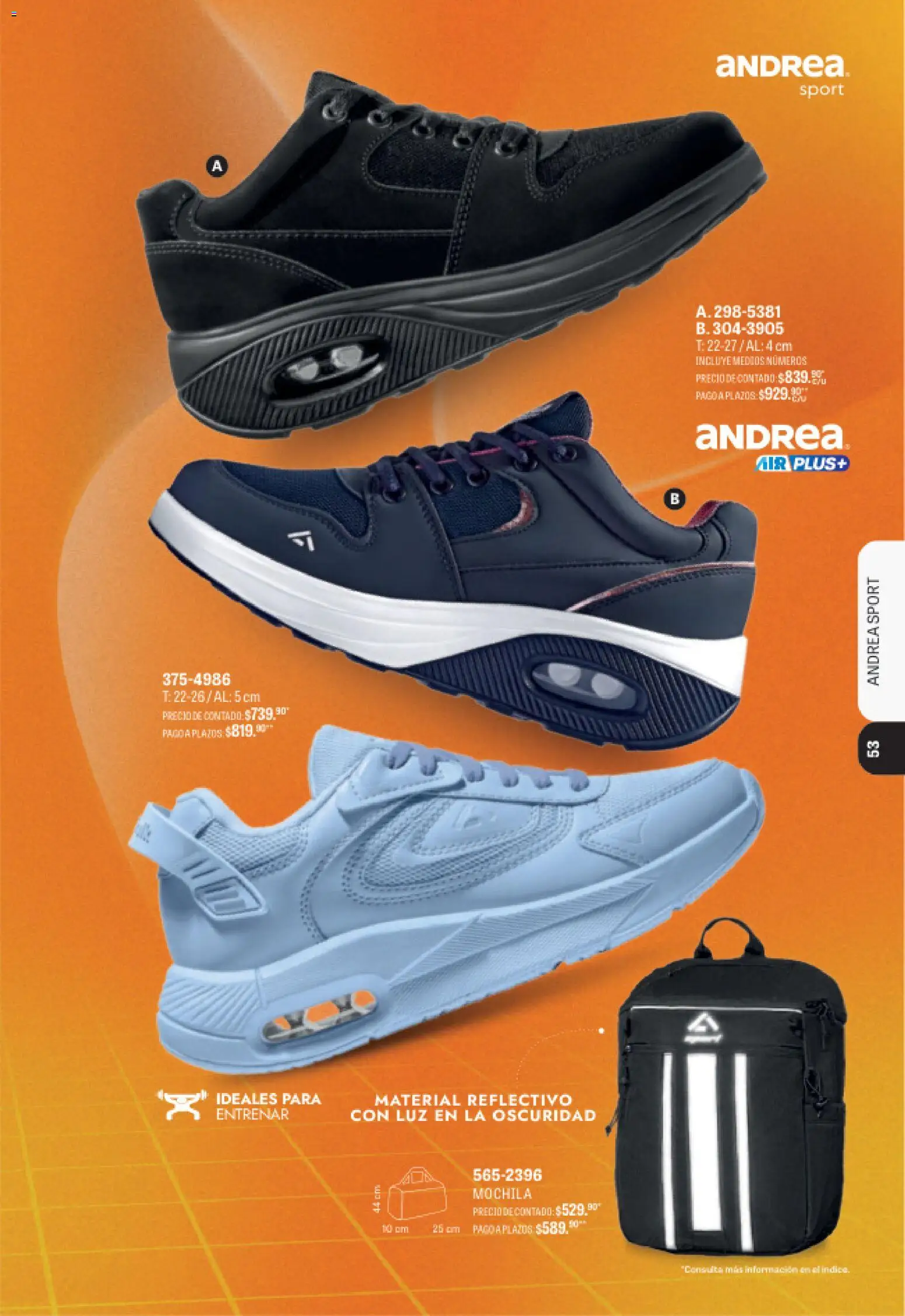 Vista previa las ofertas de la tienda Andrea - Andrea catálogo Sport desde el 23/08/2026 