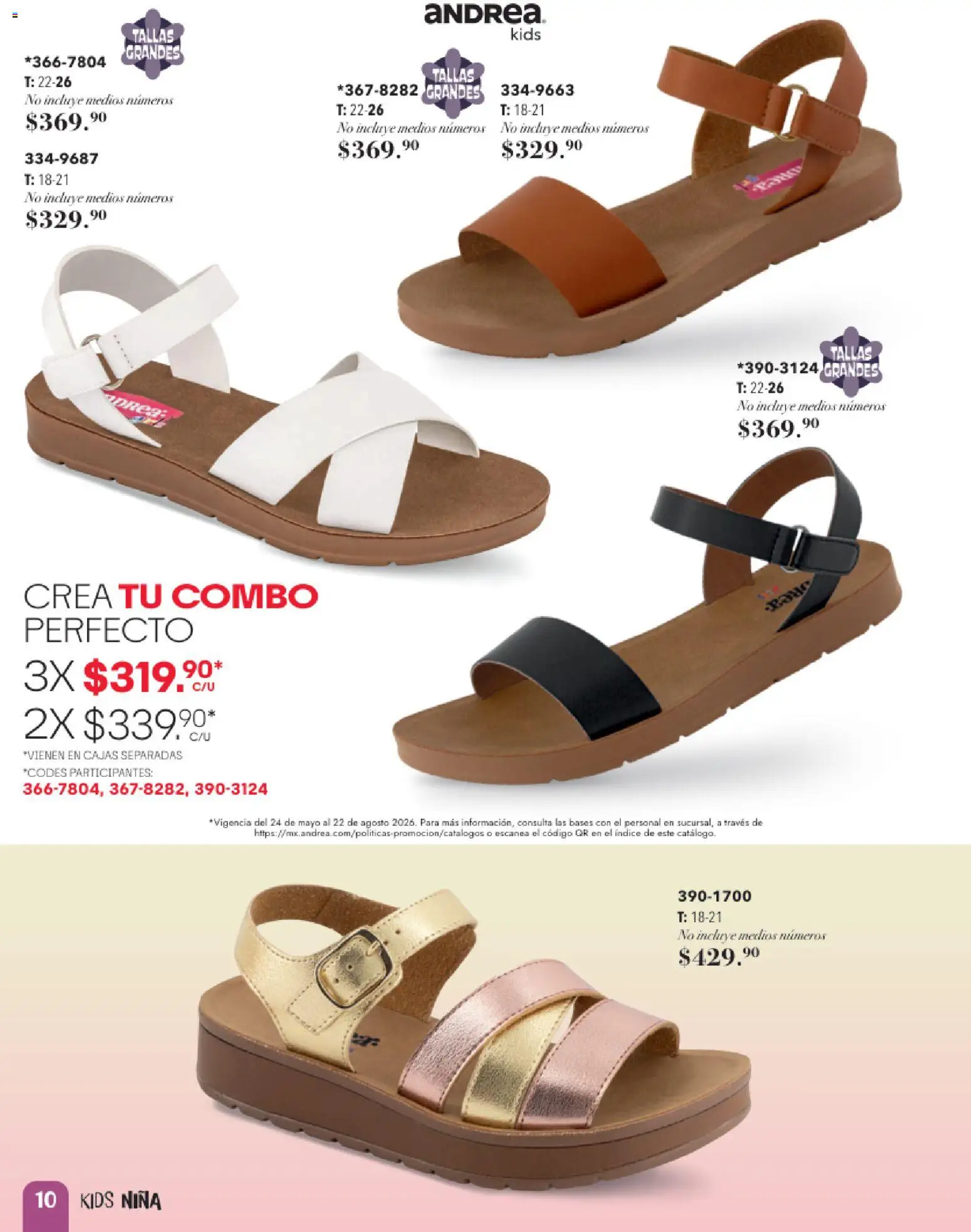 Vista previa las ofertas de la tienda Andrea - Andrea catálogo Infantil desde el 24/05/2026 