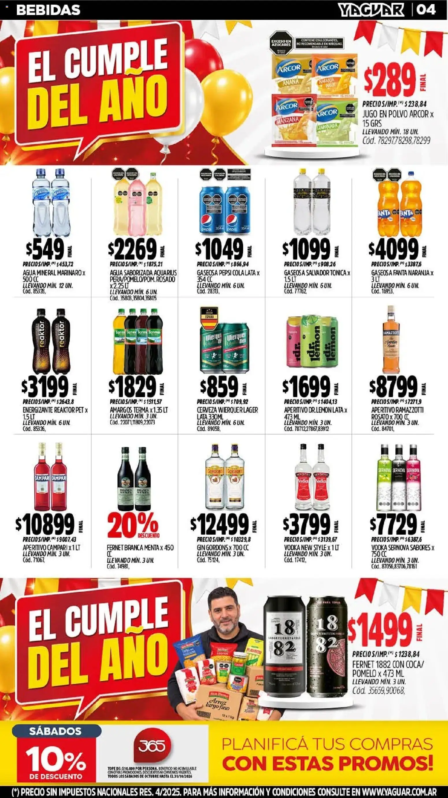 Vista previa del folleto de la tienda Yaguar válido desde el 26/10/2026 