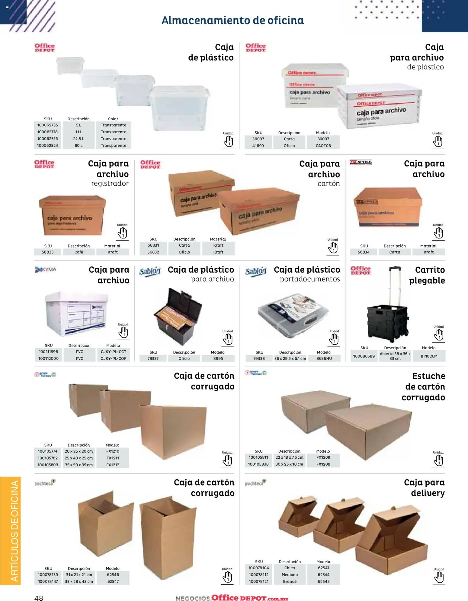 Vista previa las ofertas de la tienda Office Depot - Catálogo 2026 desde el 12/01/2026 
