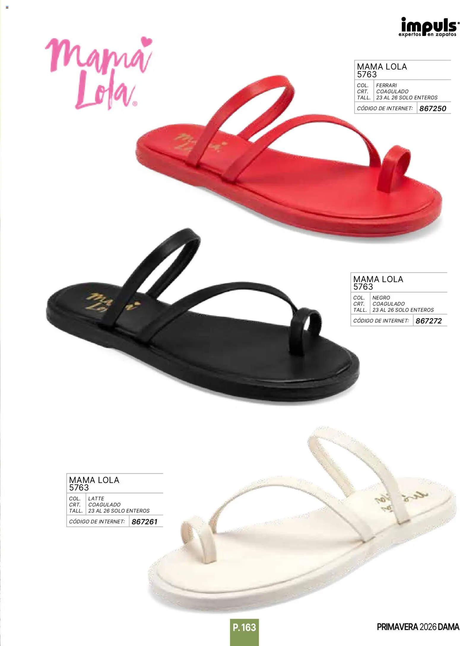 Vista previa las ofertas de la tienda Impuls - Catálogo Primavera desde el 01/01/2026 - Zapatos