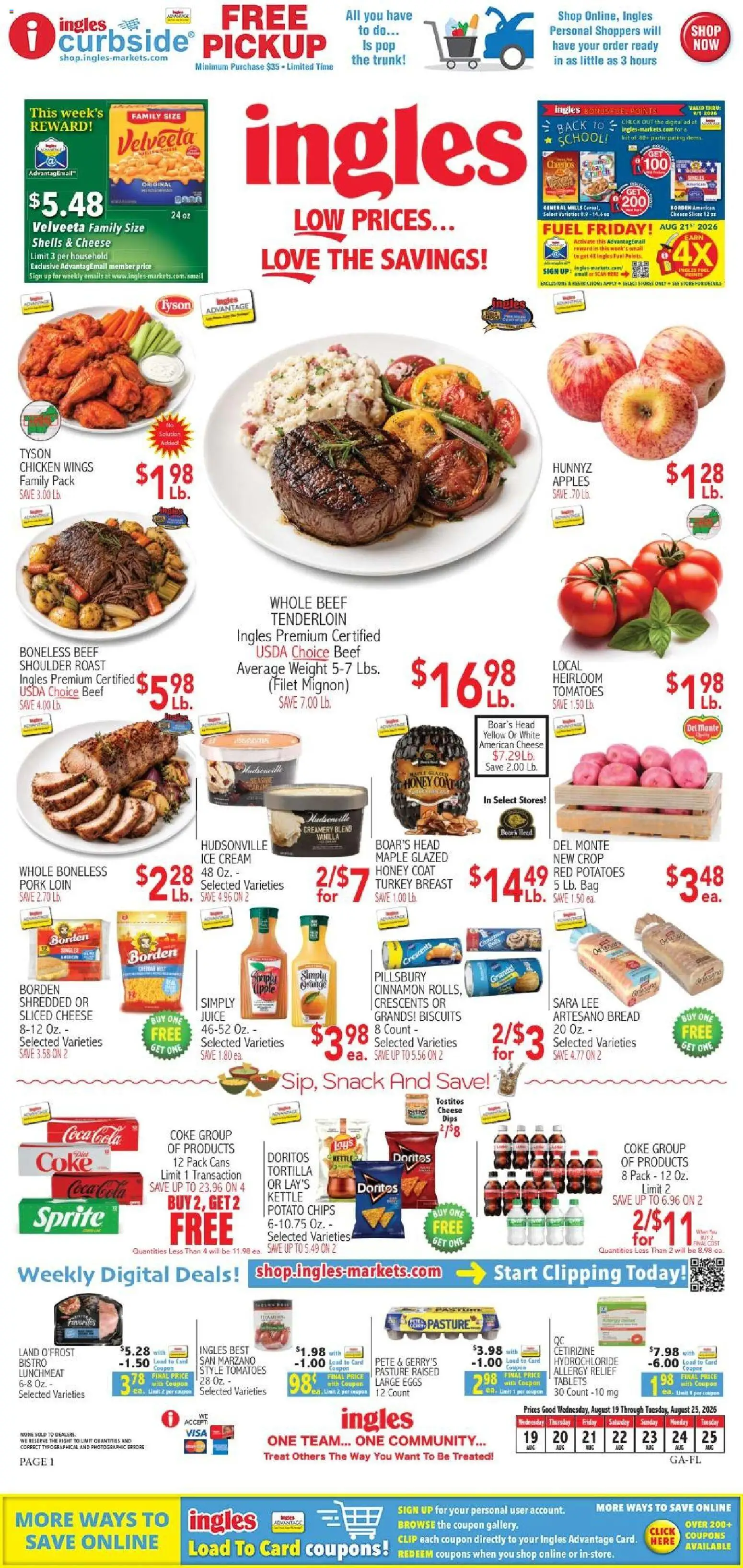 Ad Preview of Ingles Ingles Weekly Ad from 08/19/2026