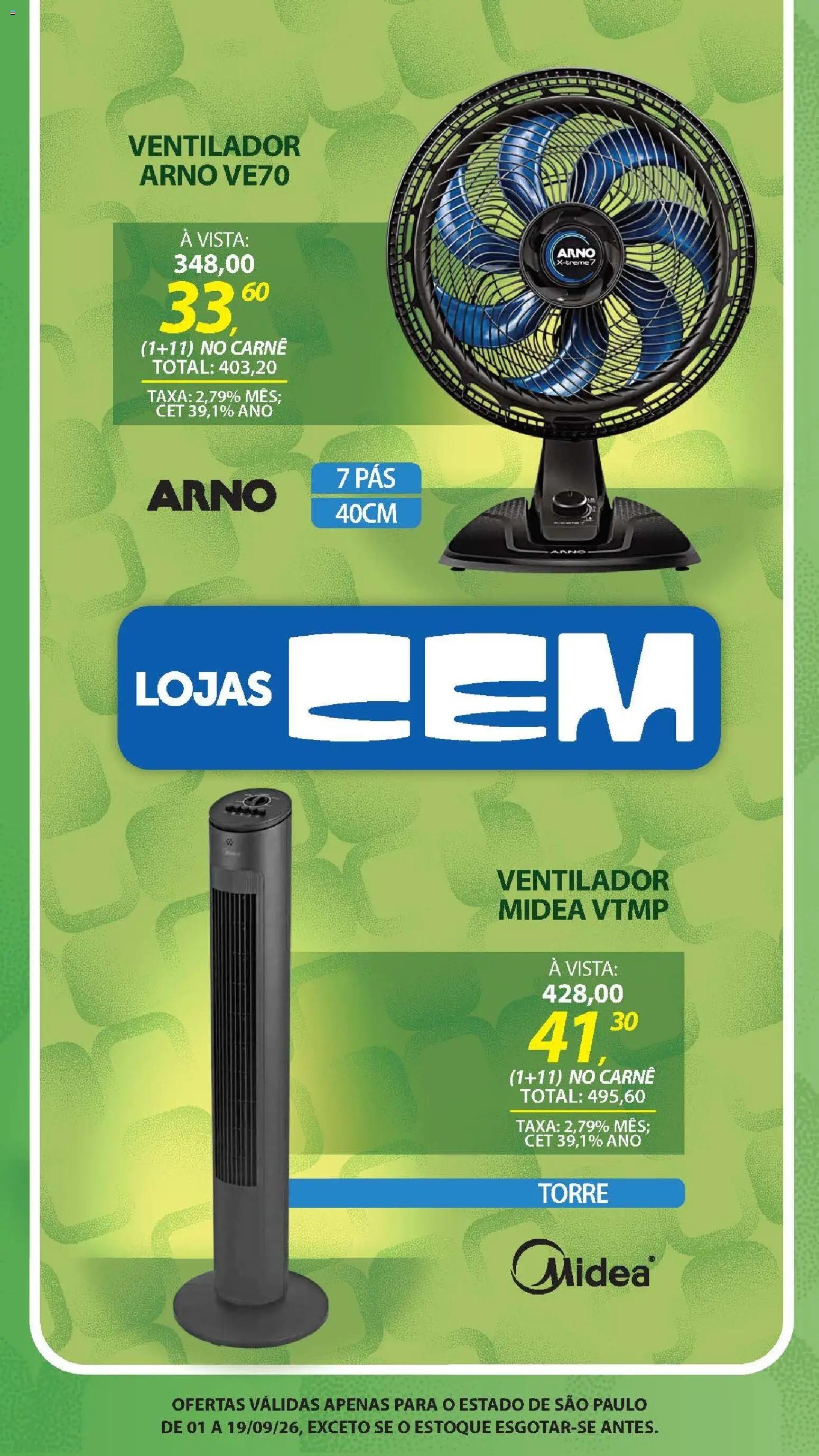Ofertas Lojas Cem até 19/09/2026. - Página 125