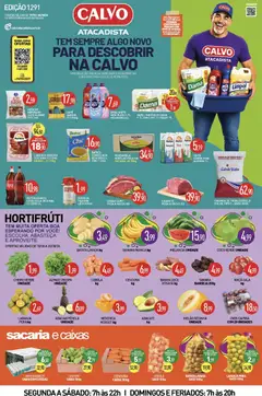 Pré-Visualização do folheto "Calvo Atacadista - Ofertas da semana" da loja Calvo Atacadista válido a partir de 17/08/2026