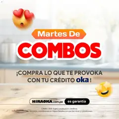 Vista previa de Hiraoka - Martes De Combos de la tienda Hiraoka válido desde 26/05/2026