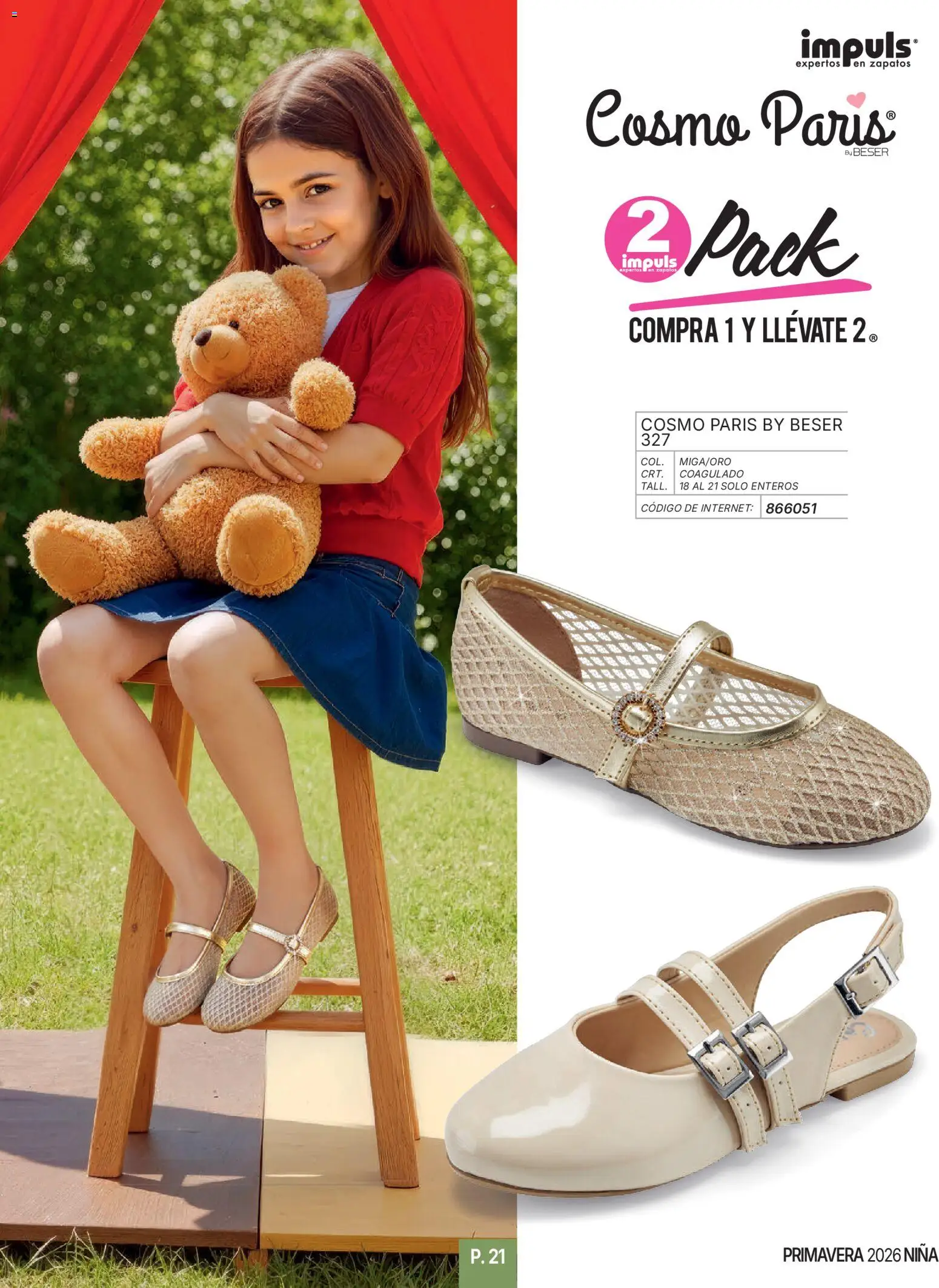 Vista previa las ofertas de la tienda Impuls - Catálogo Niña desde el 01/01/2026 - Zapatos