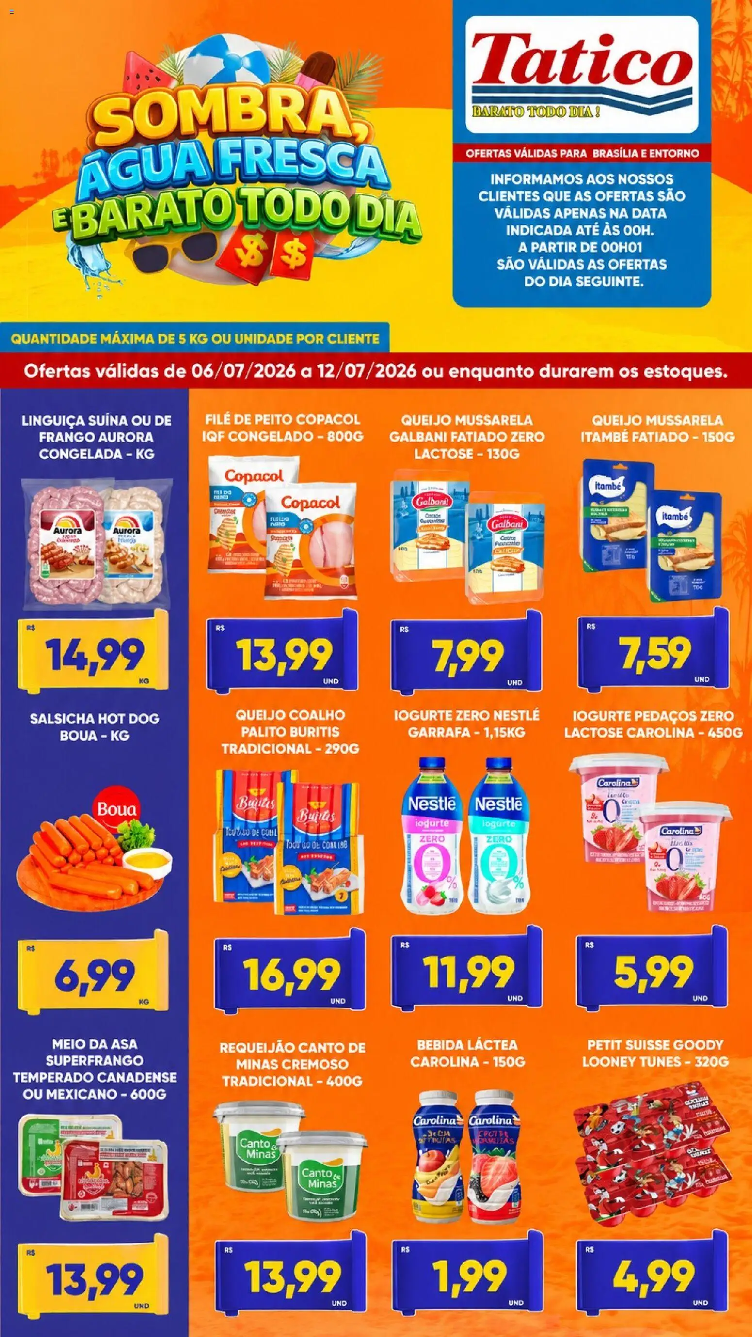 Pré-Visualização do folheto "Tatico - Ofertas da semana" da loja Tatico válido a partir de 06/07/2026