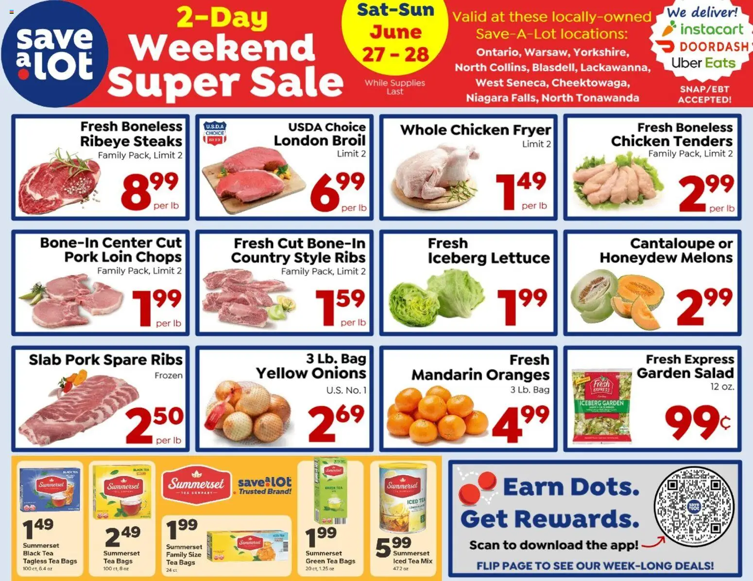 Ad Preview of Save a Lot Save a Lot Special Promotion from 06/27/2026