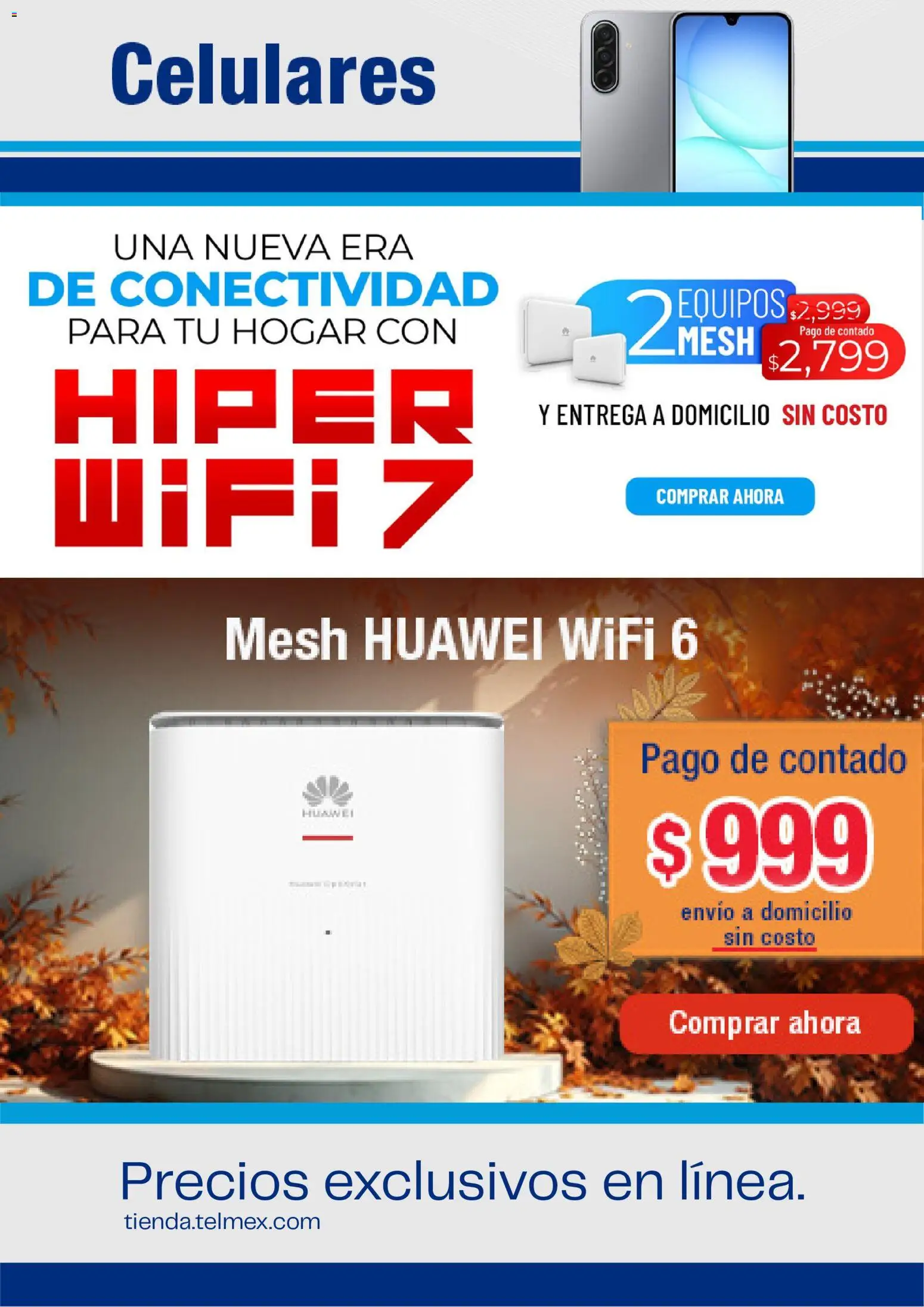 Vista previa las ofertas de la tienda Telmex - Telmex catálogo desde el 24/10/2026 