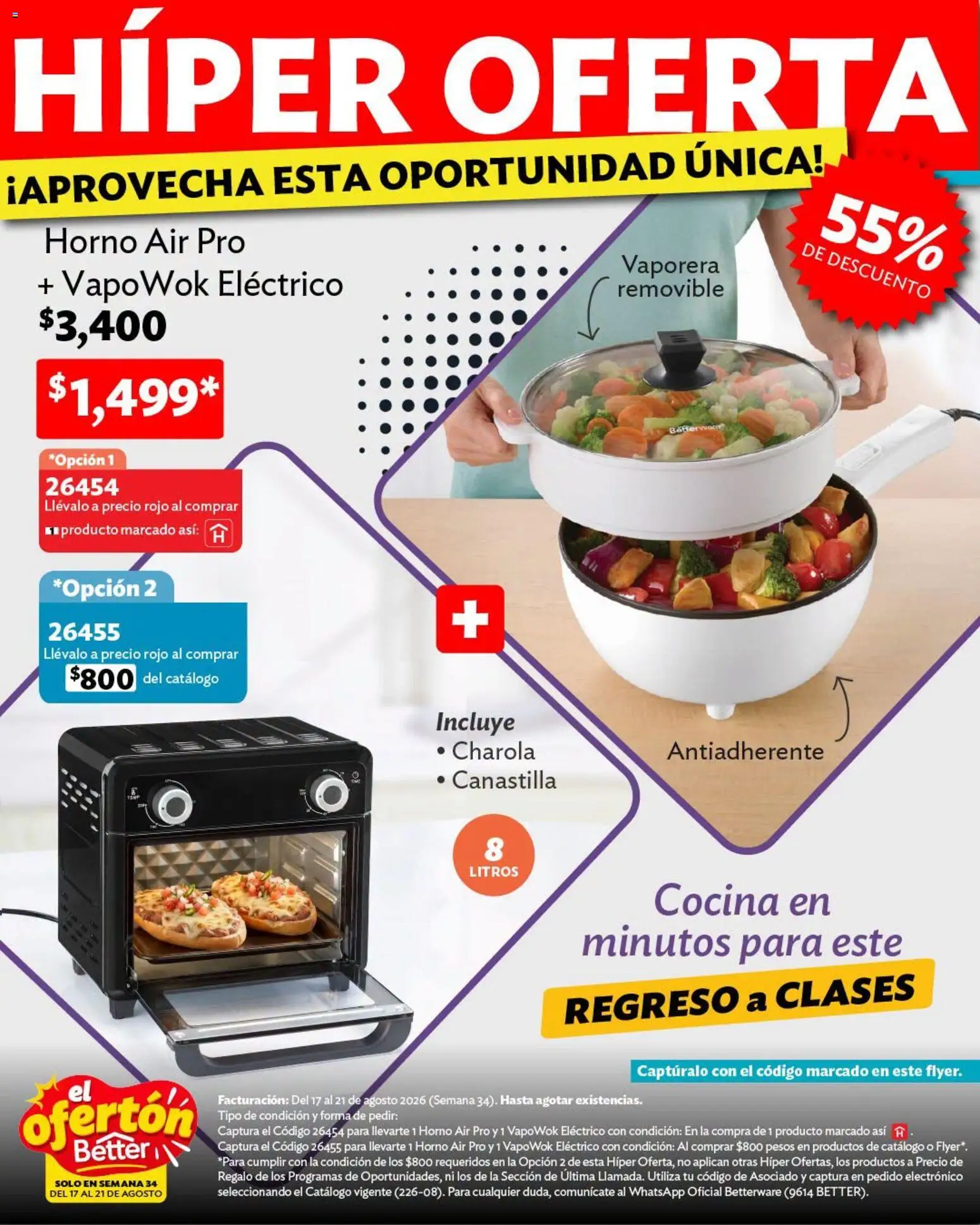 Vista previa las ofertas de la tienda Betterware - Betterware catálogo El Ofertón desde el 17/08/2026 