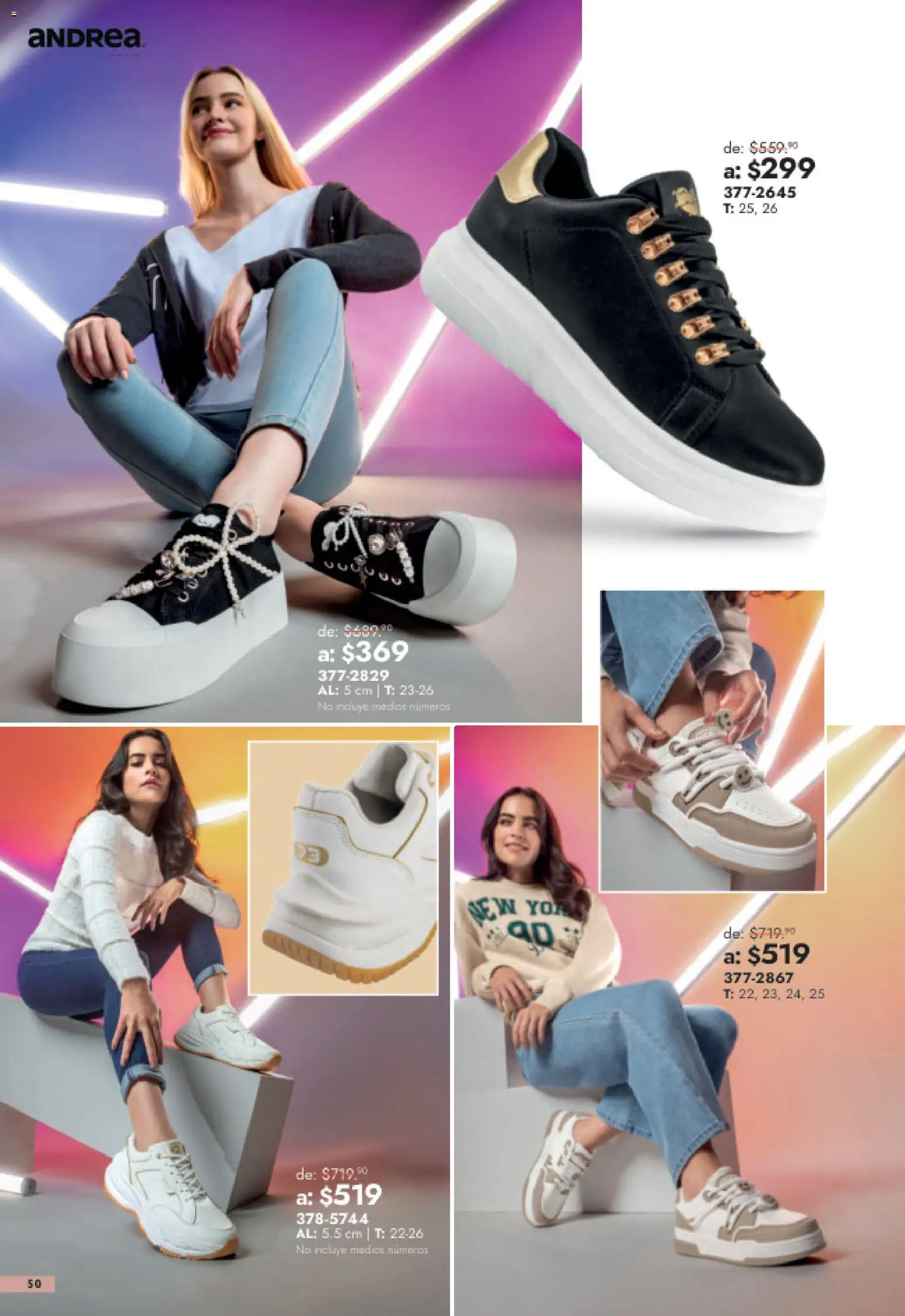 Vista previa las ofertas de la tienda Andrea - Andrea catálogo Outlet desde el 26/07/2026 