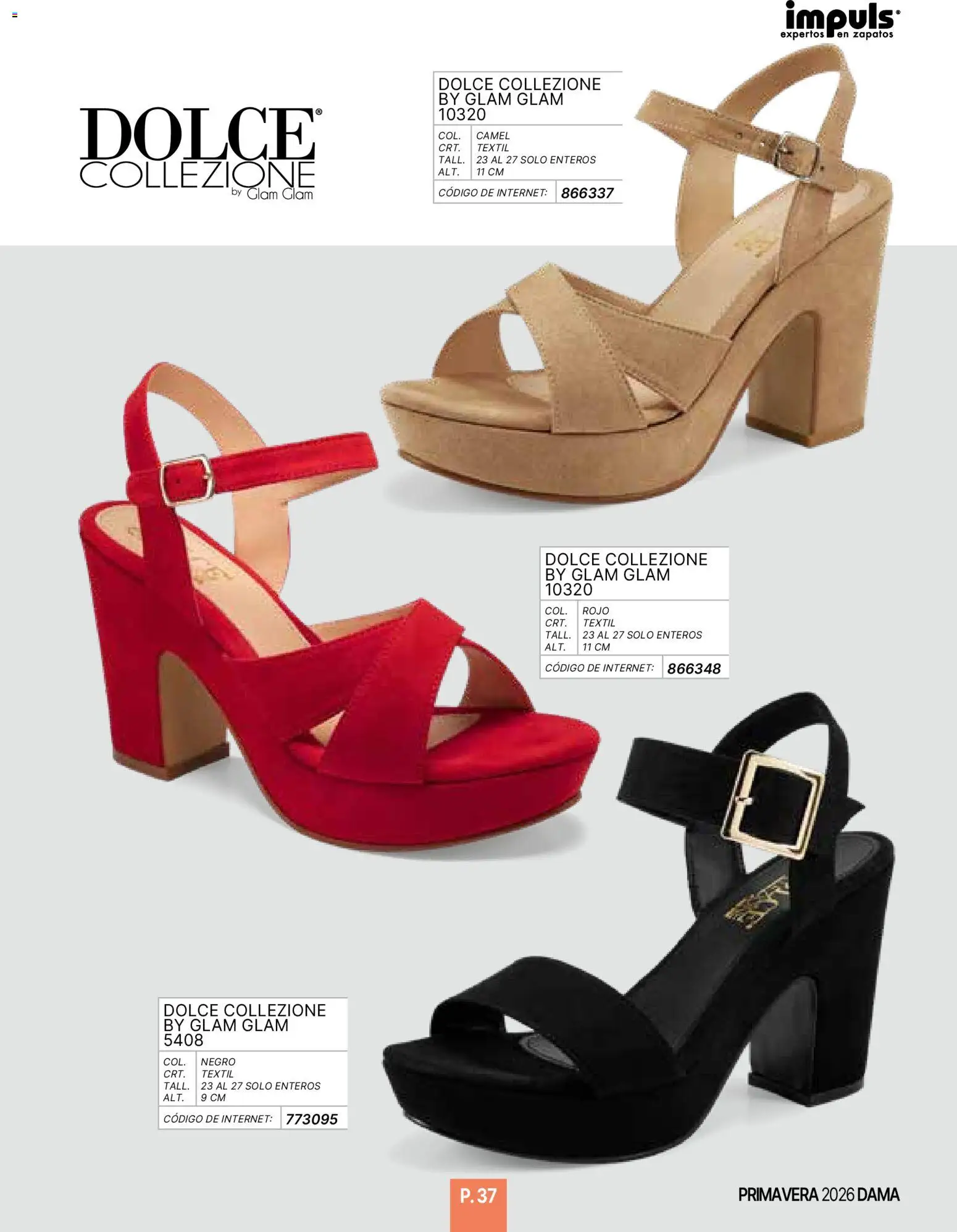 Vista previa las ofertas de la tienda Impuls - Catálogo Primavera desde el 01/01/2026 - Zapatos