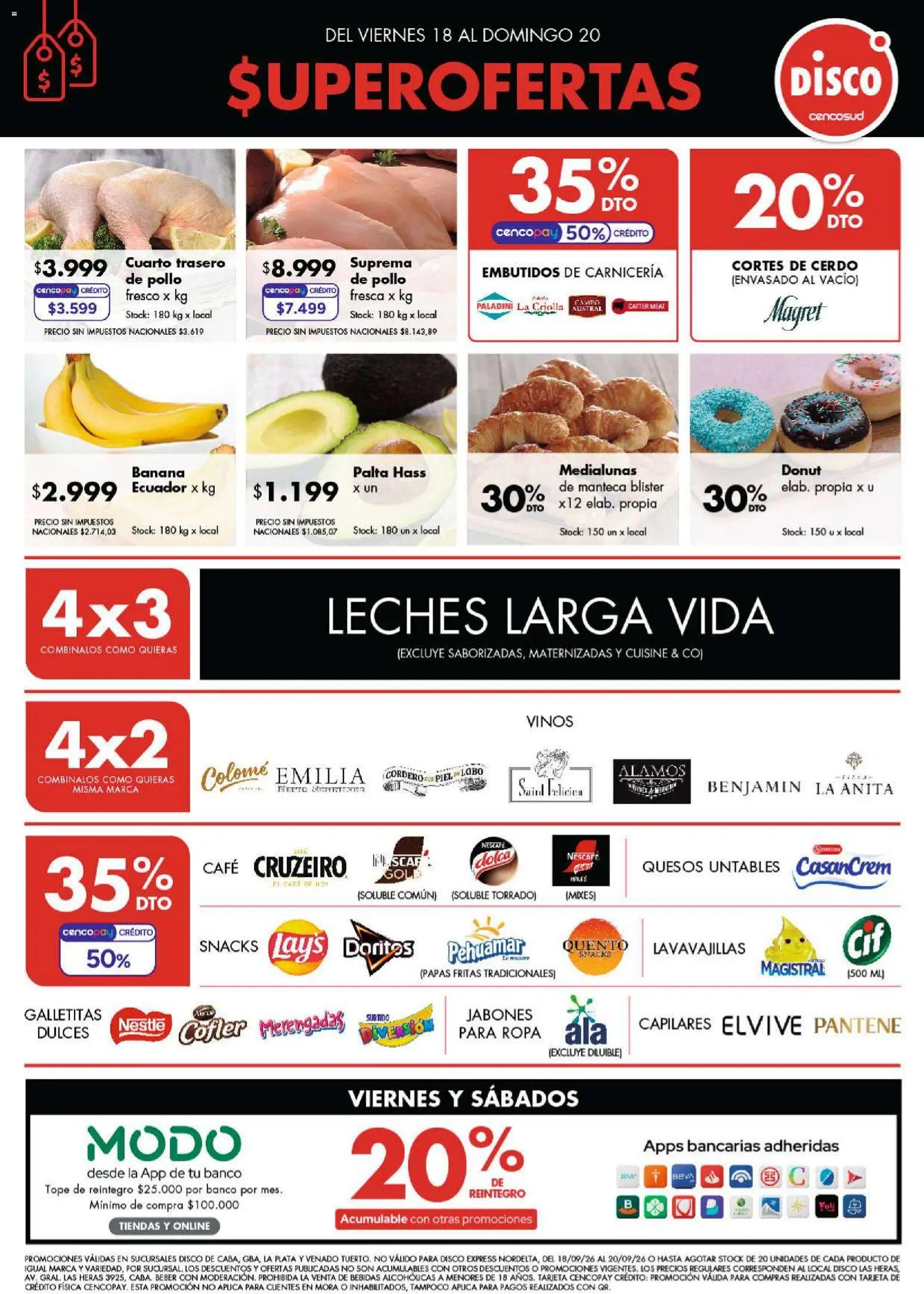 Vista previa del folleto de la tienda Disco válido desde el 17/09/2026 