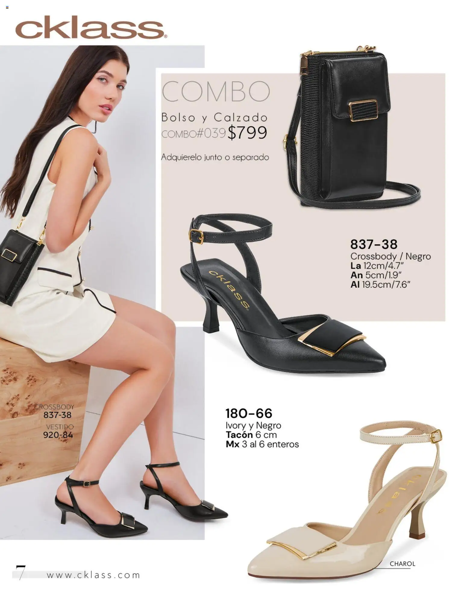 Vista previa las ofertas de la tienda Cklass - Catálogo Dama Calzado desde el 02/01/2026 - Vestido, Bolso