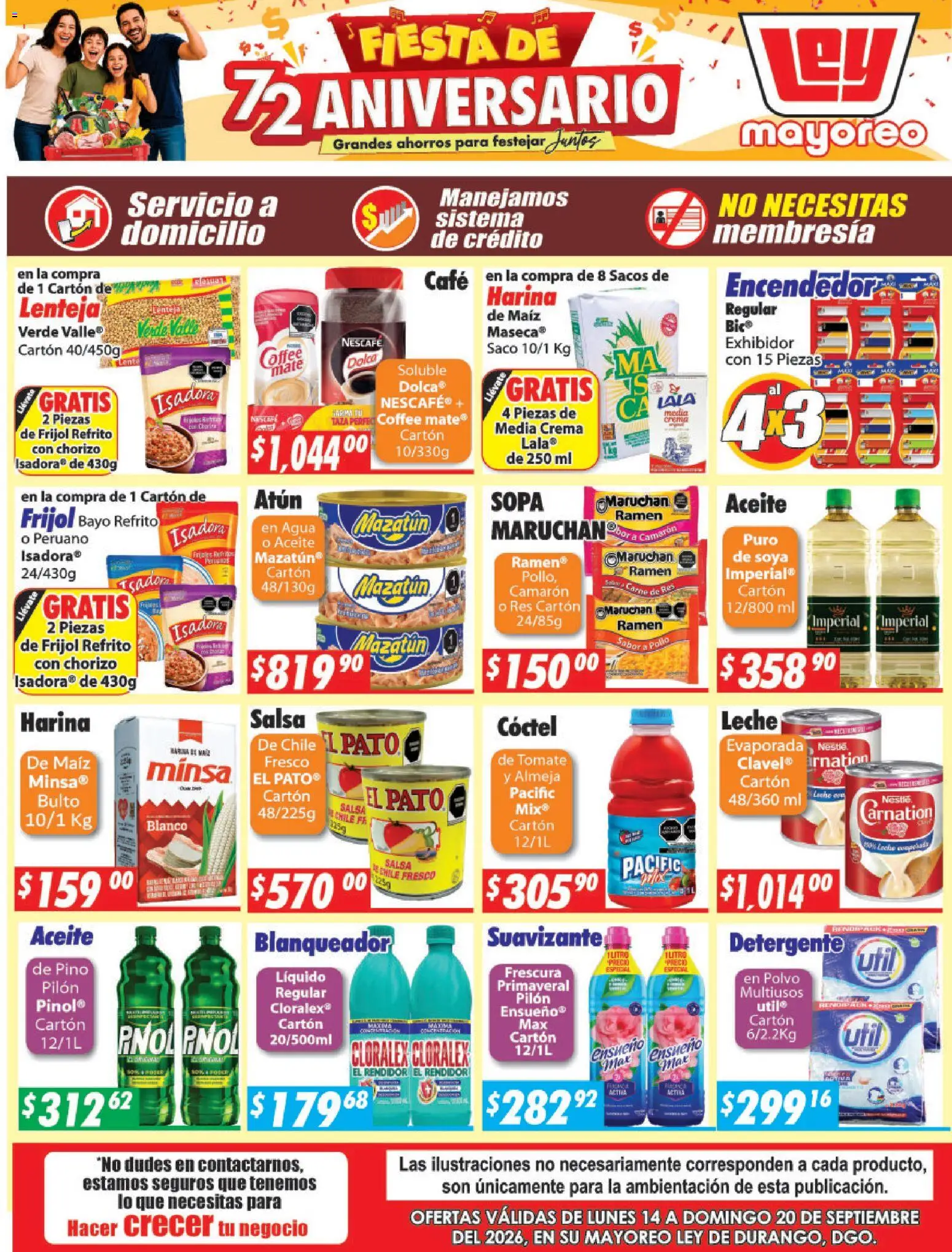 Vista previa las ofertas de la tienda Casa Ley - Casa Ley folleto desde el 14/09/2026 